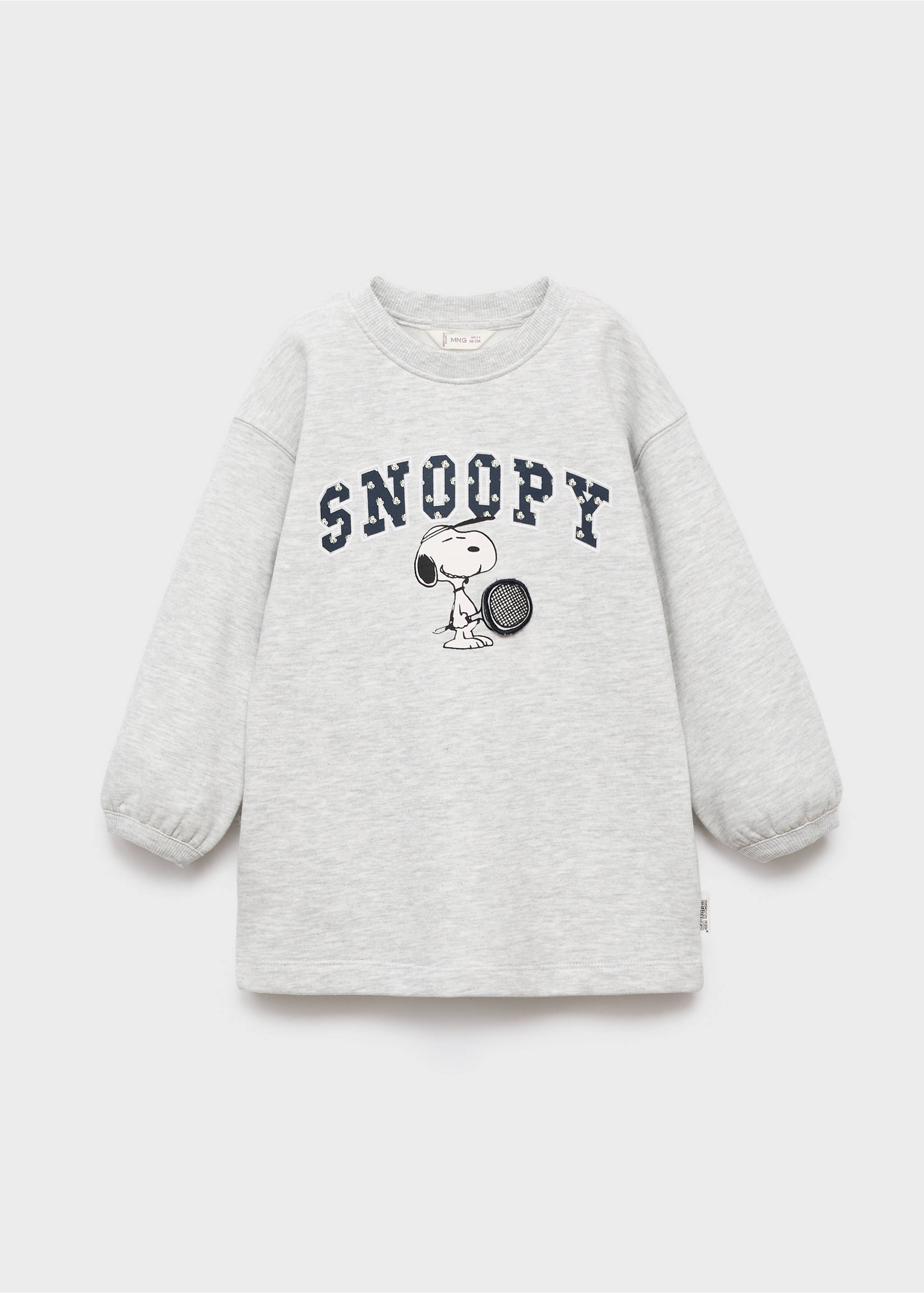 Vestido sudadera Snoopy - Artículo sin modelo, Gris claro vigoré. Ref: 17075160-00.