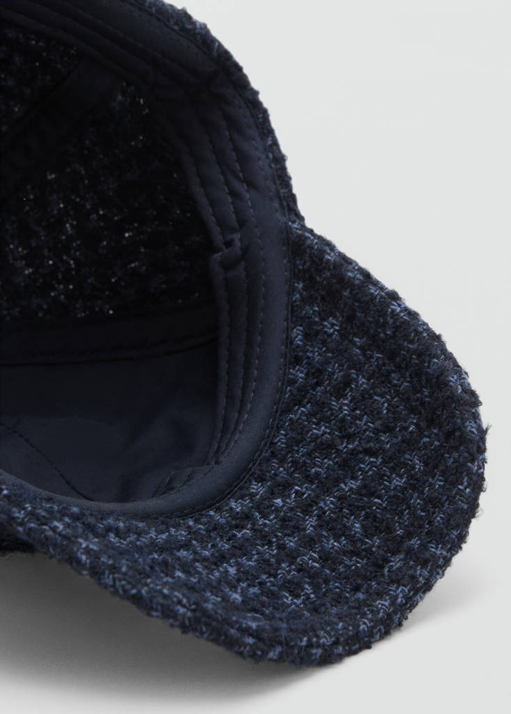 Embroidered wool cap - thumbnail 4