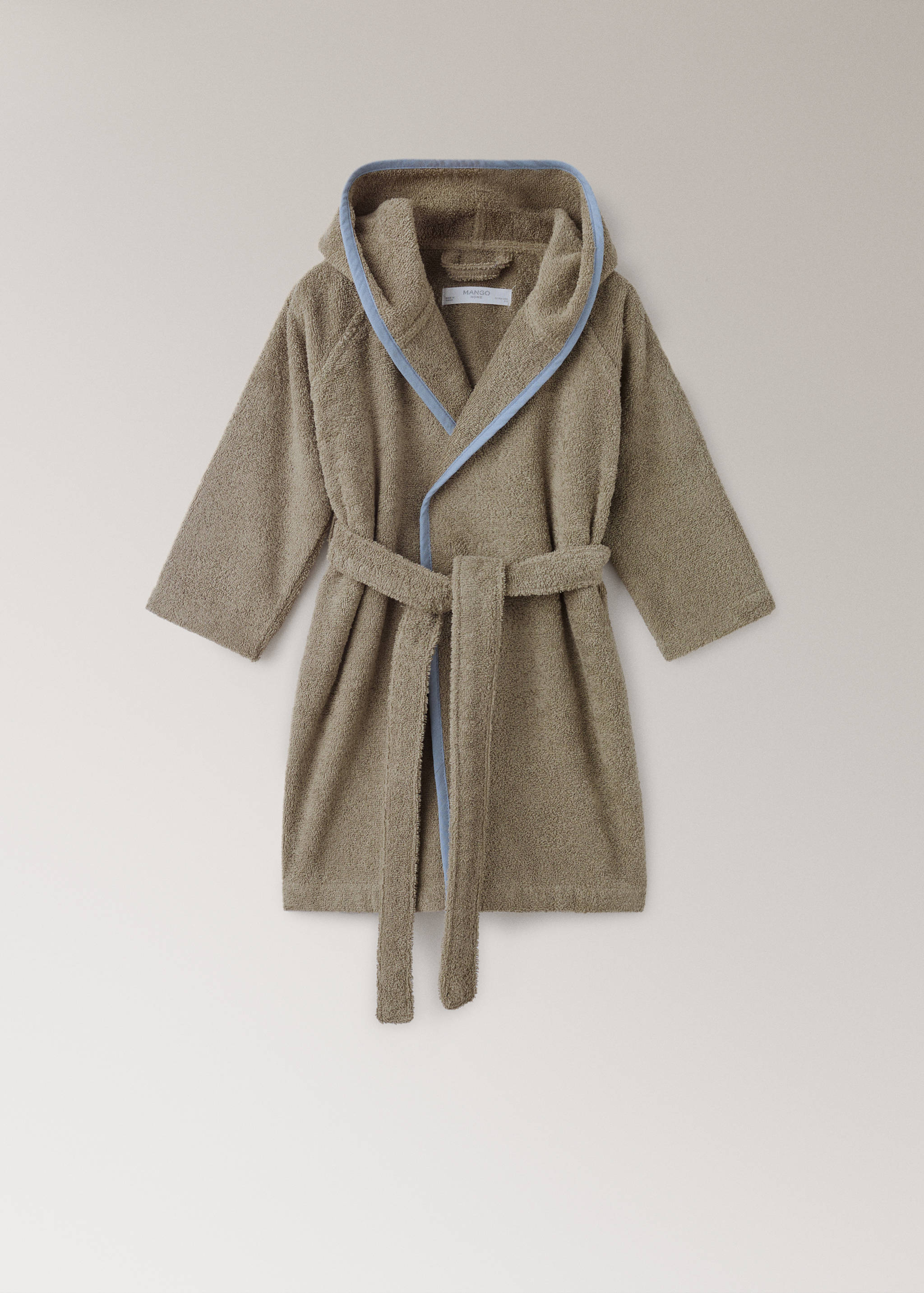 Barnús infantil cotó rivet contrast - Article sense model