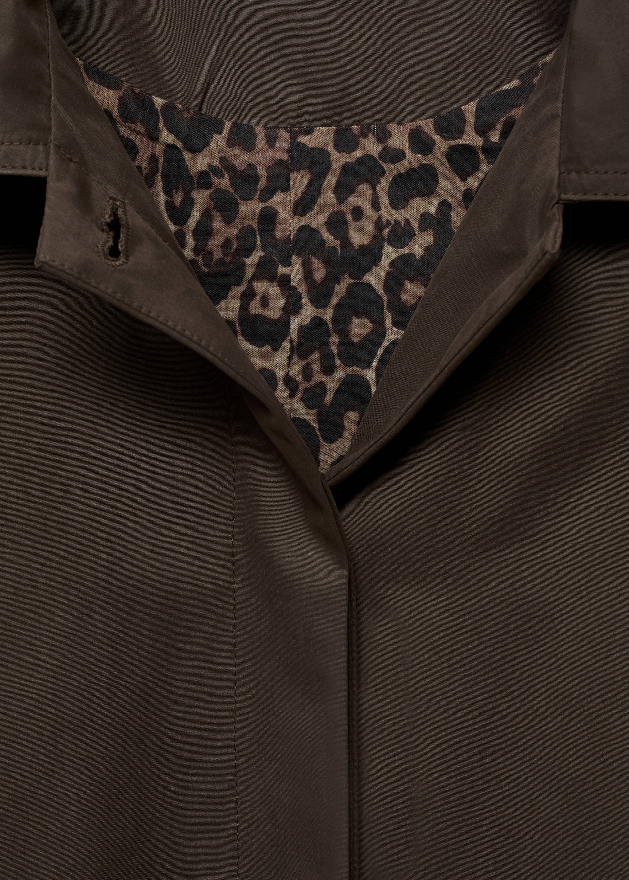 Trench llarg interior estampat - Detall de l'article 8