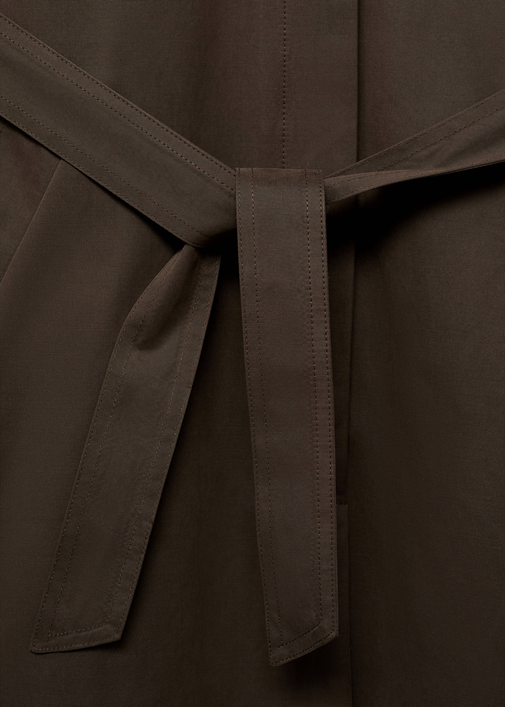 Trench llarg interior estampat - Detall de l'article 0