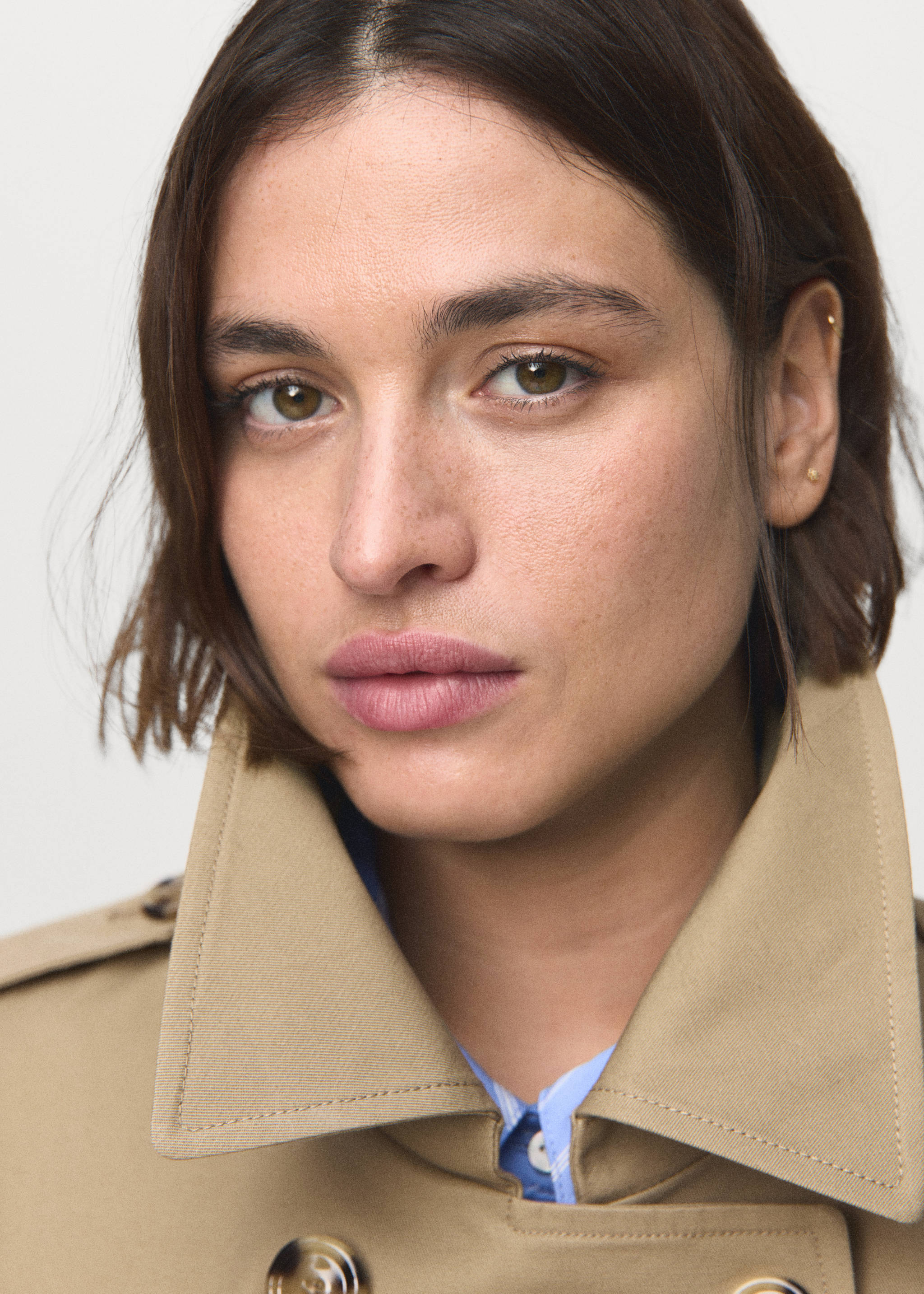 Классический тренч с поясом - Деталь изделия 4