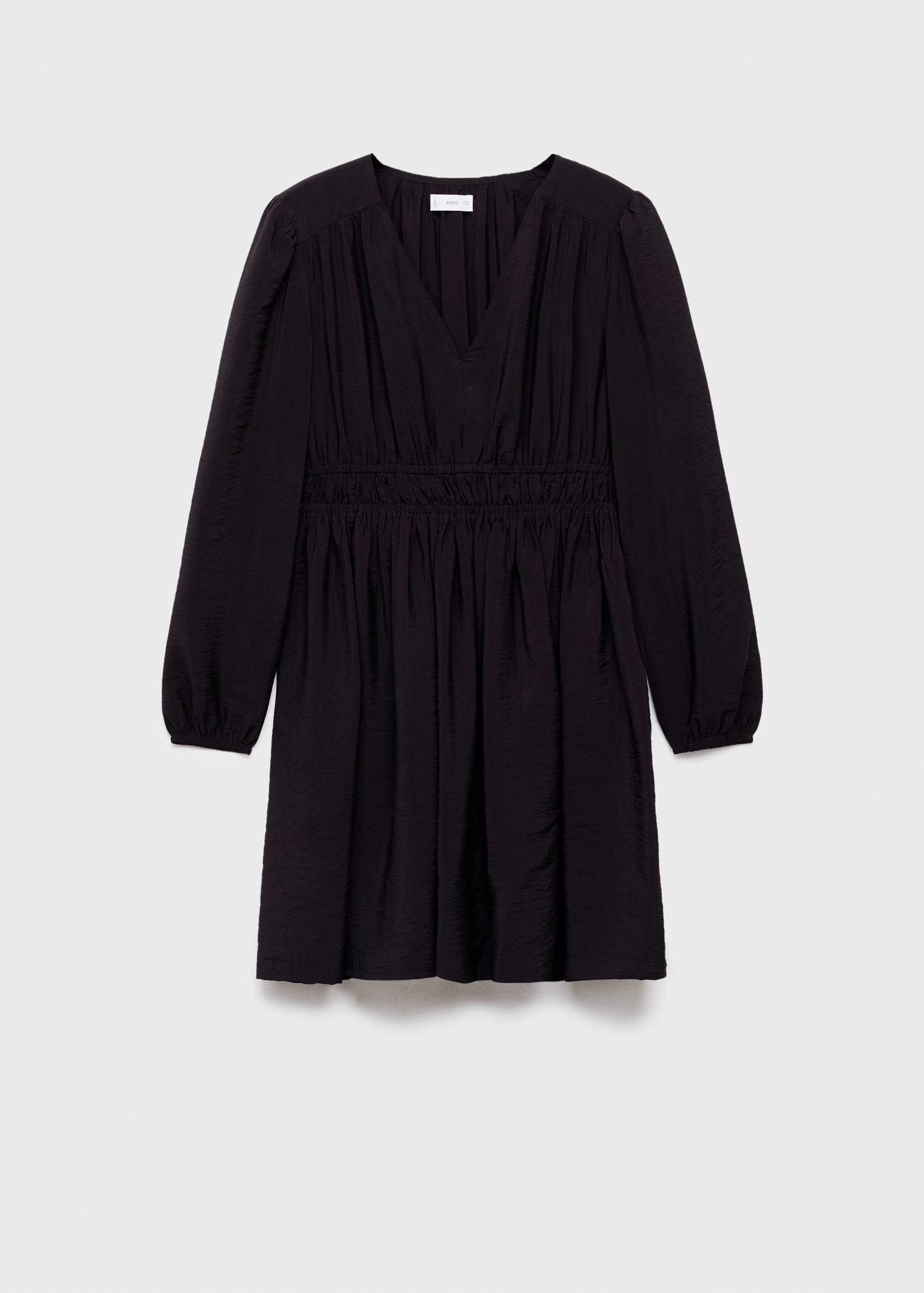 Dress with gathered waist - Article without model