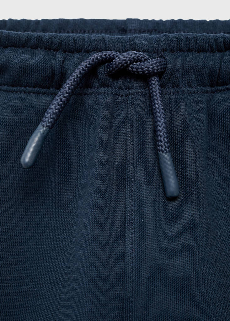 Snoopy embroidered joggers — Navy