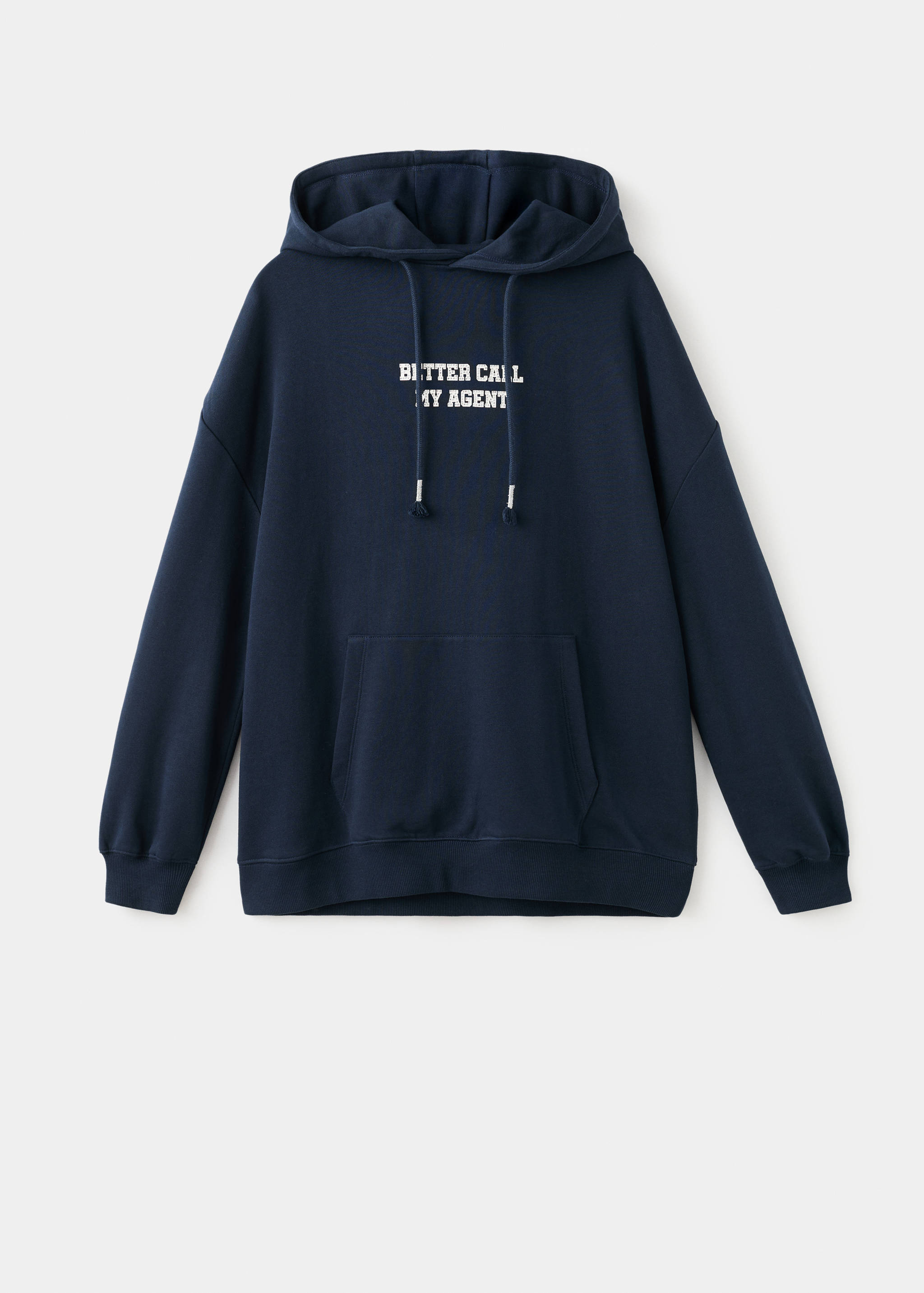 Sweatshirt with glitter print - Article without model