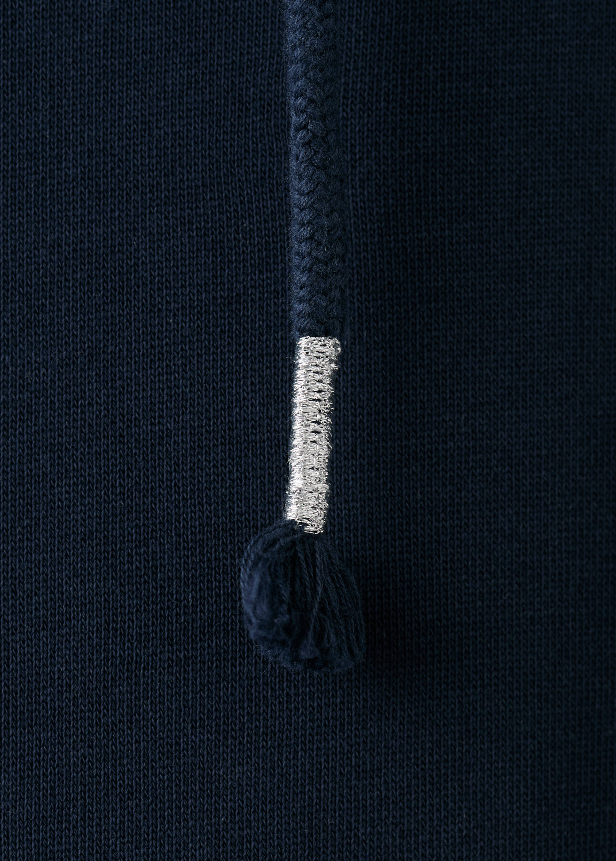 Sweatshirt with glitter print - Details of the article 0