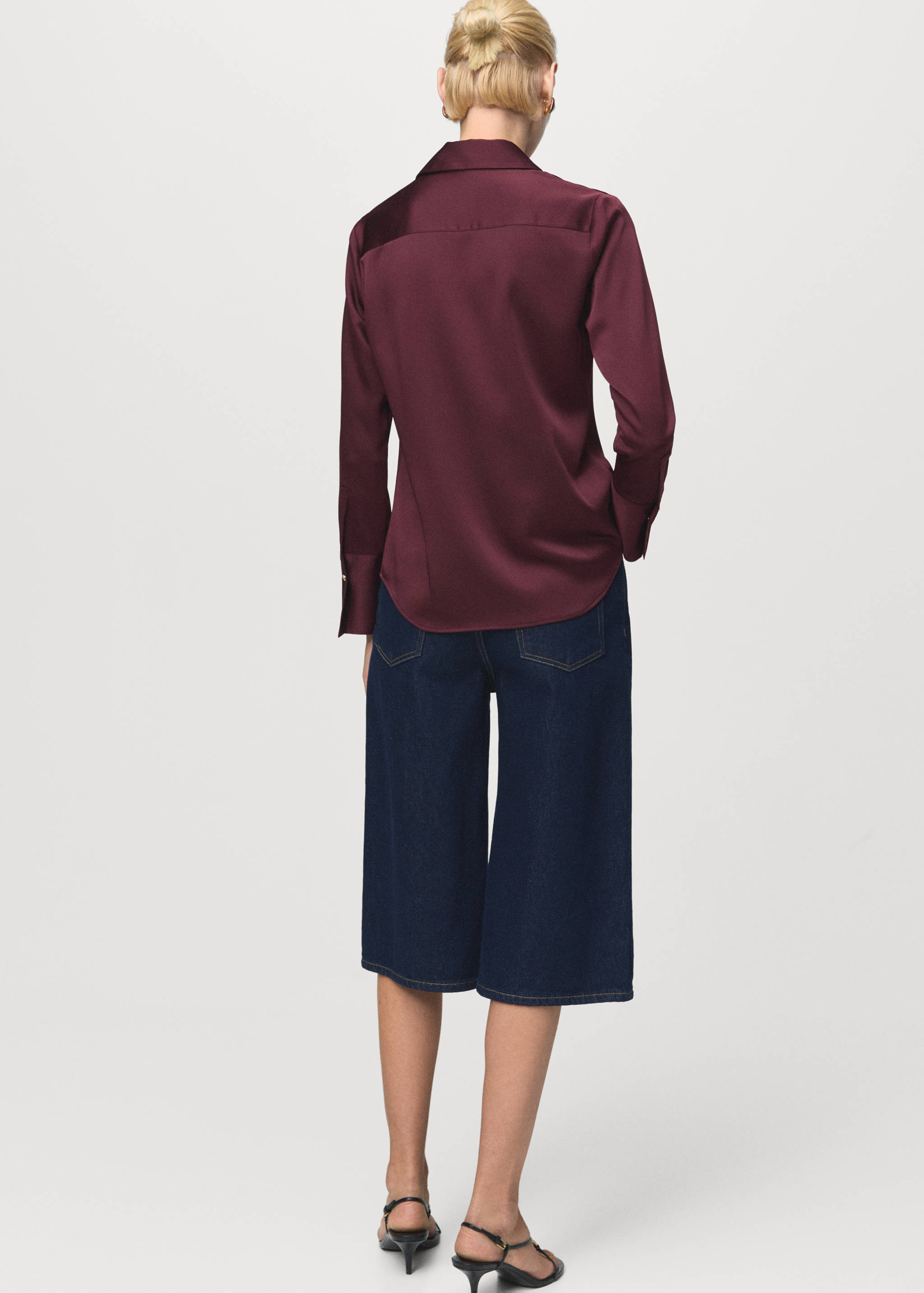 Chemise fluide satinée - Verso de l’article