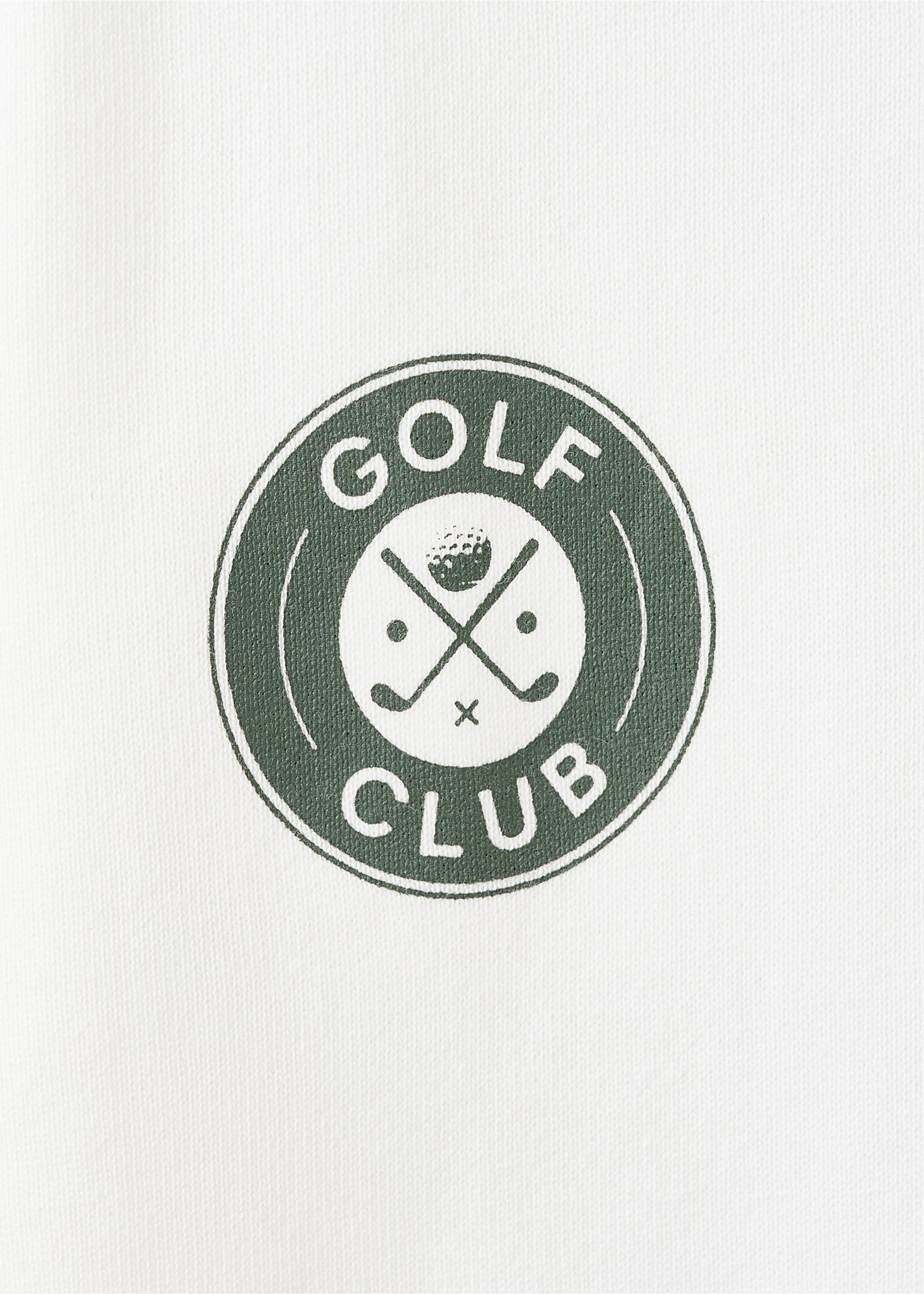 Sudadera algodón estampada - Detalle del artículo 0, Blanco roto. Ref: 17075809-00.