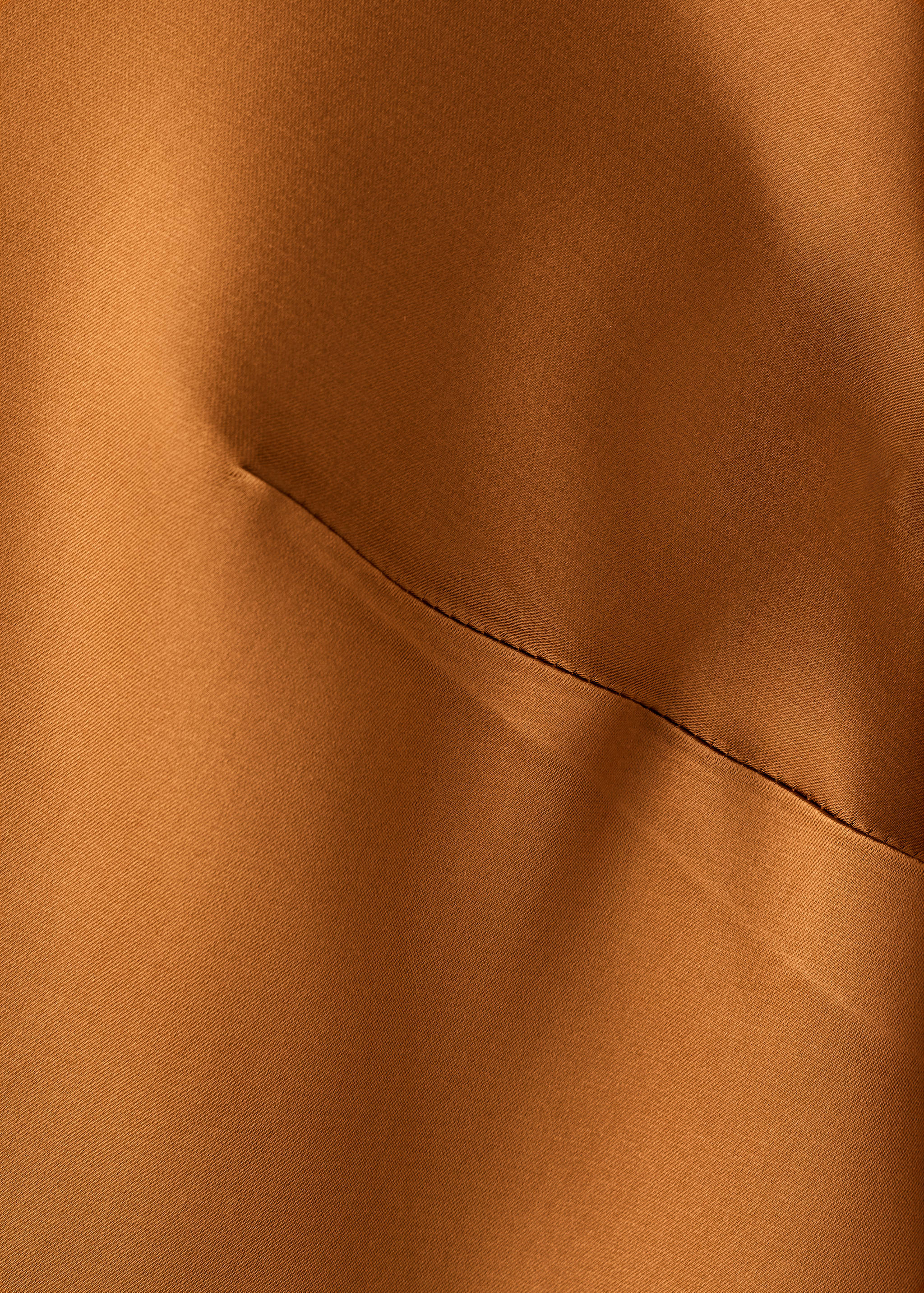 Vestido comprido acetinado - Pormenor do artigo 0