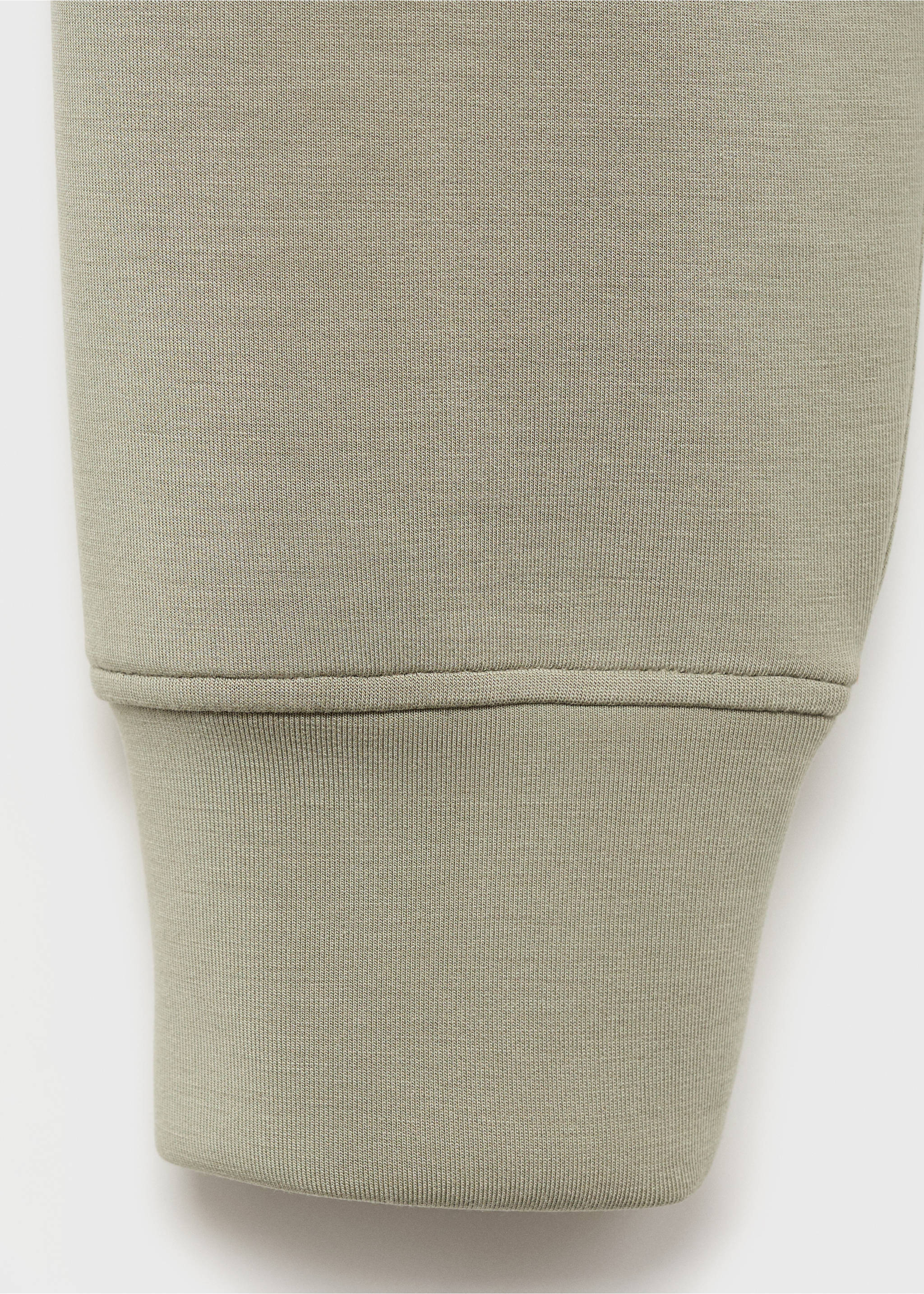Sweat-shirt col montant - Détail de l'article 0, Kaki. Ref: 17075812-00.