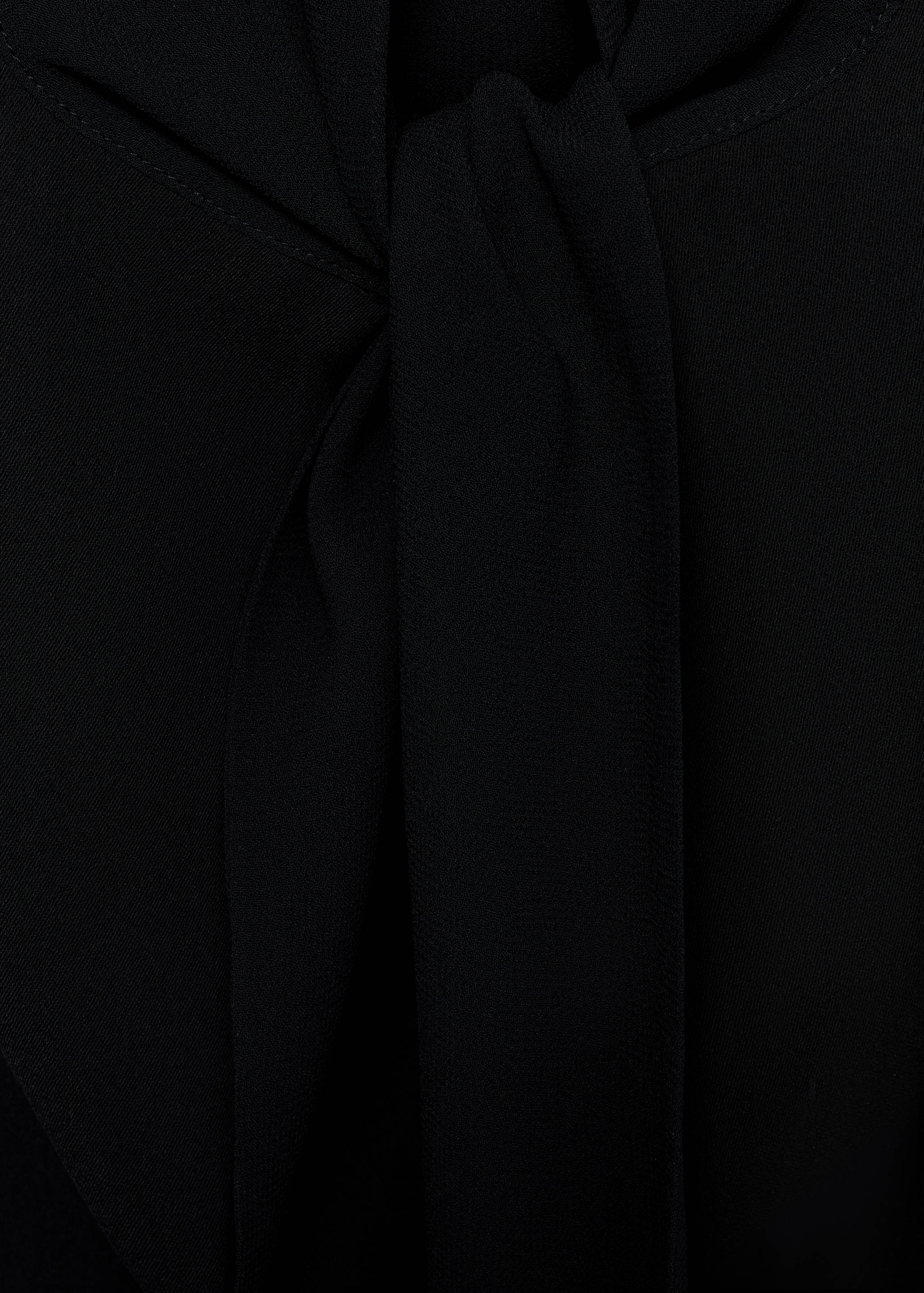 Bow cut-out detail dress - Details of the article 8