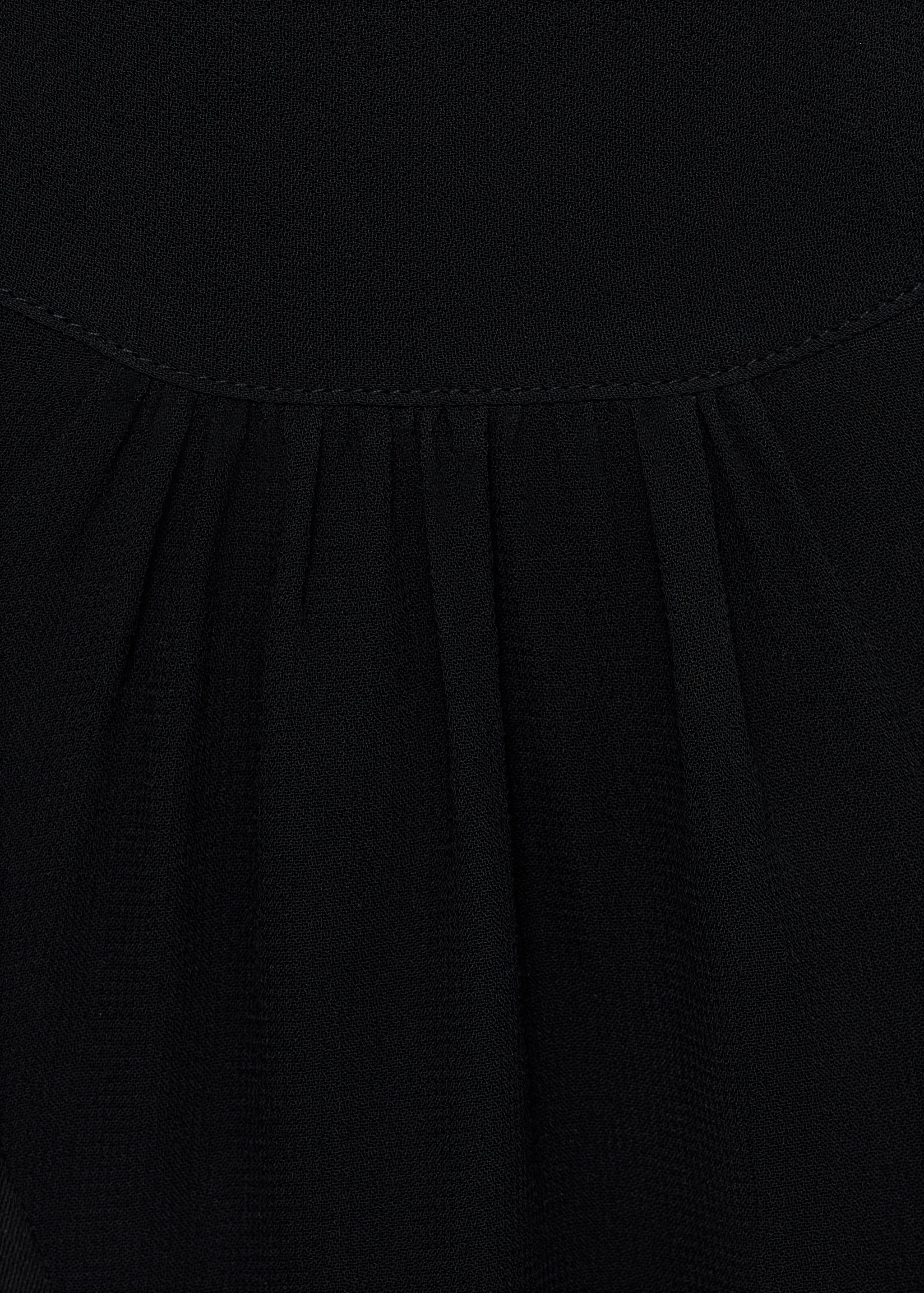 Bow cut-out detail dress - Details of the article 0