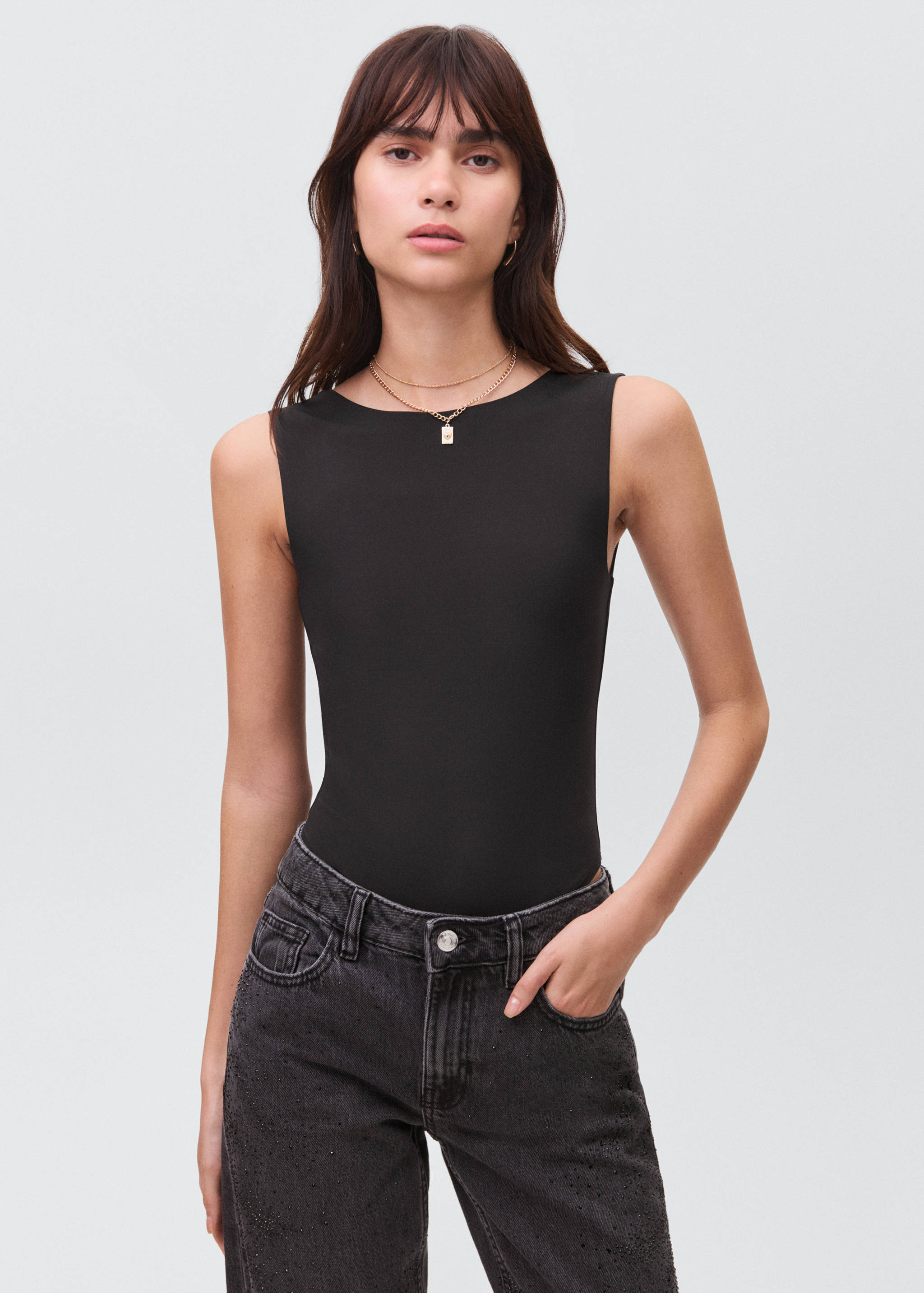 Body elastic uni - Plan mediu