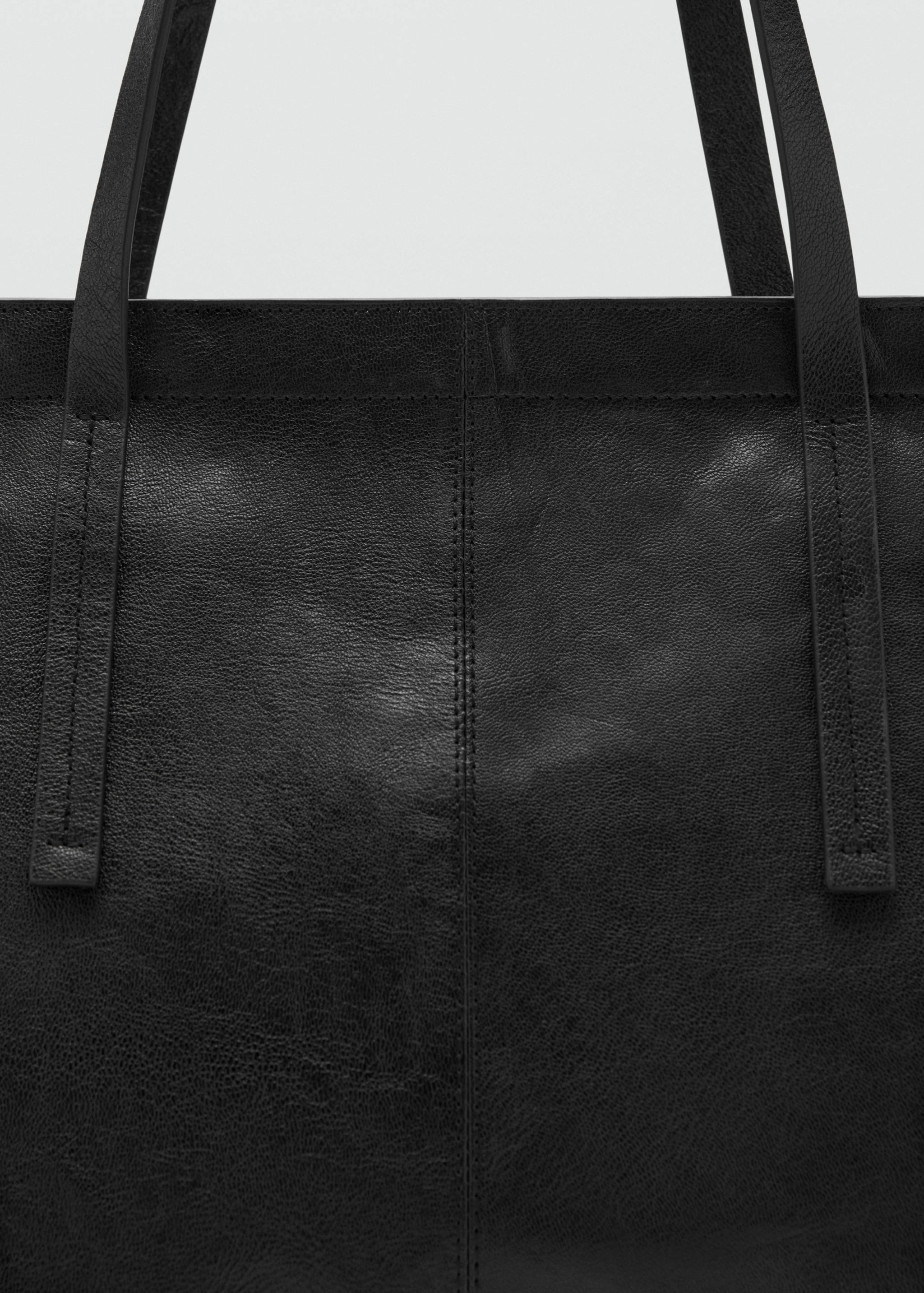 Leather shopper bag - Details of the article 1