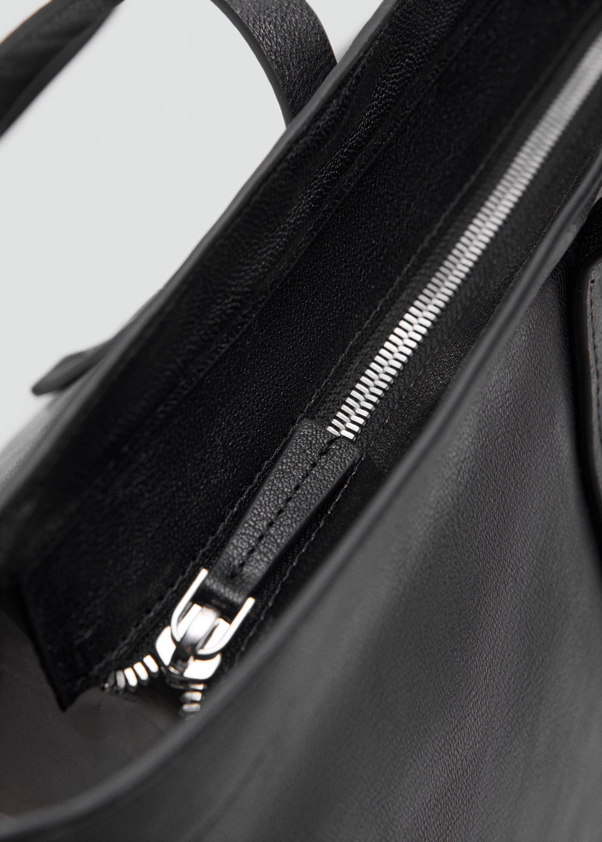 Leather shopper bag - Details of the article 2
