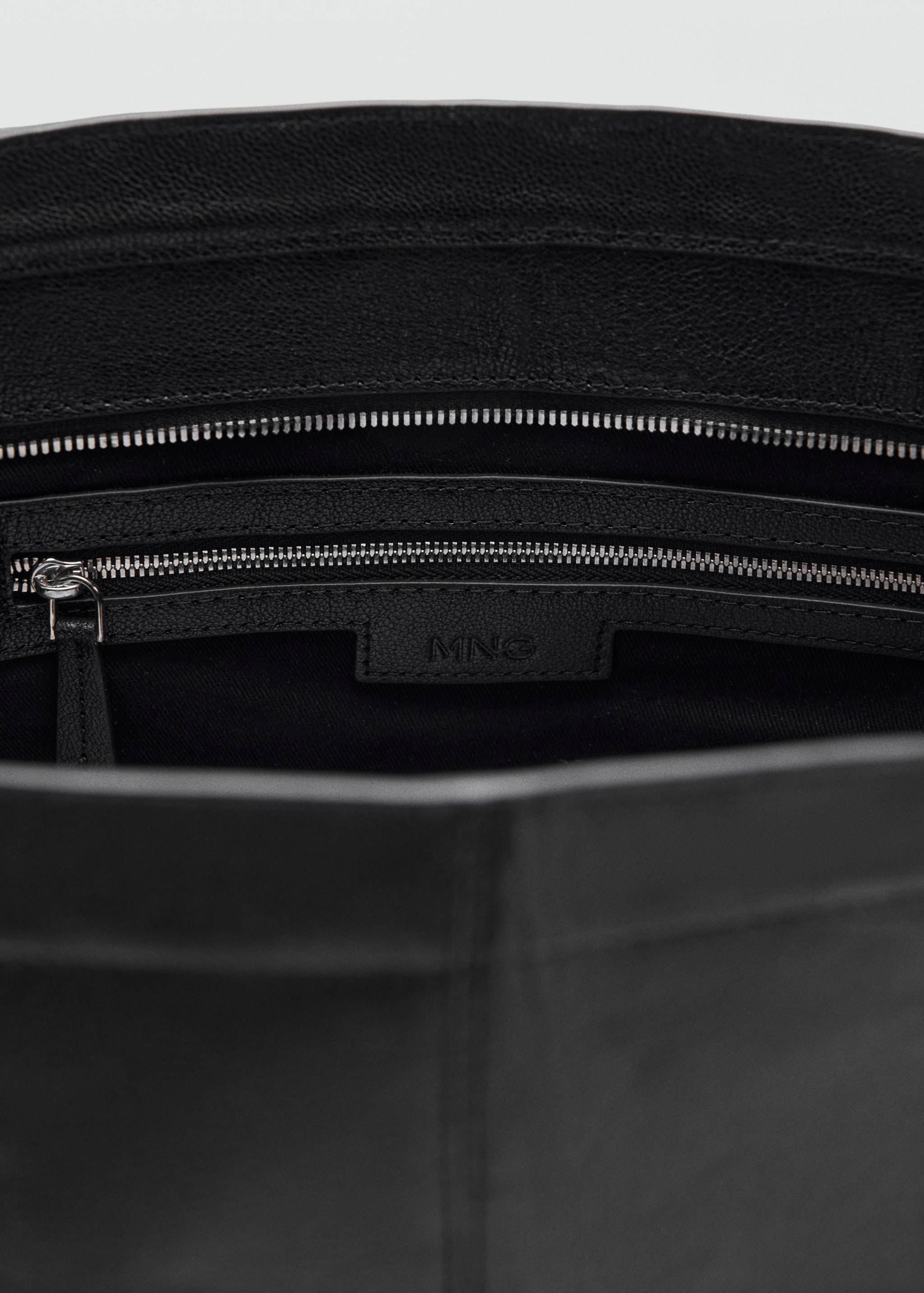 Leather shopper bag - Details of the article 3