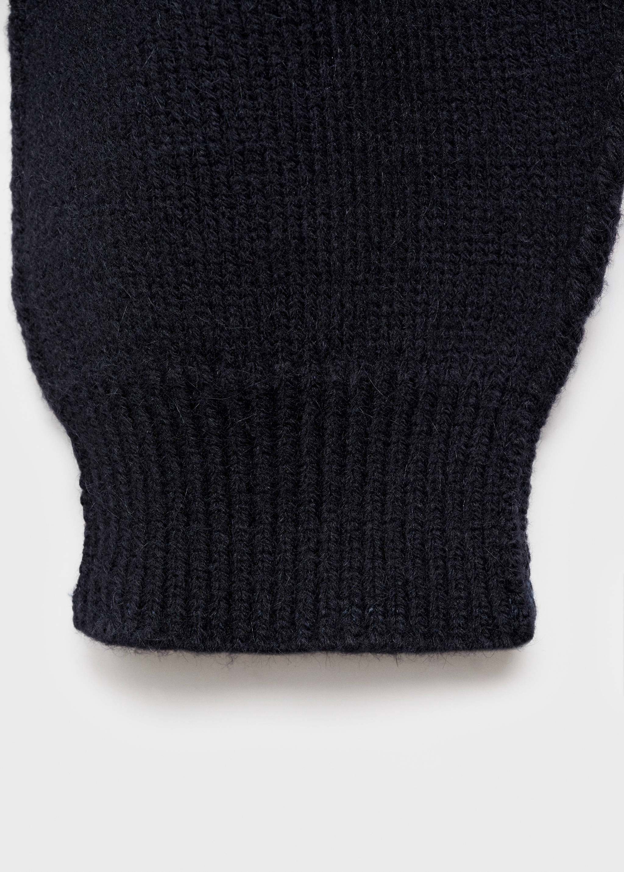 Straight-fit cardigan with buttons - Details of the article 0