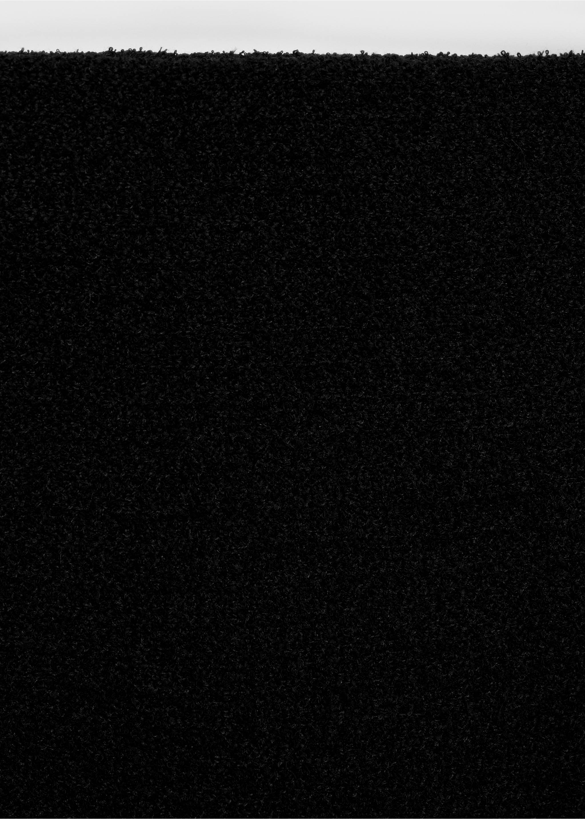 Jupe en tweed bords effilochés - Détail de l'article 8, Noir. Ref: 17075824-00.