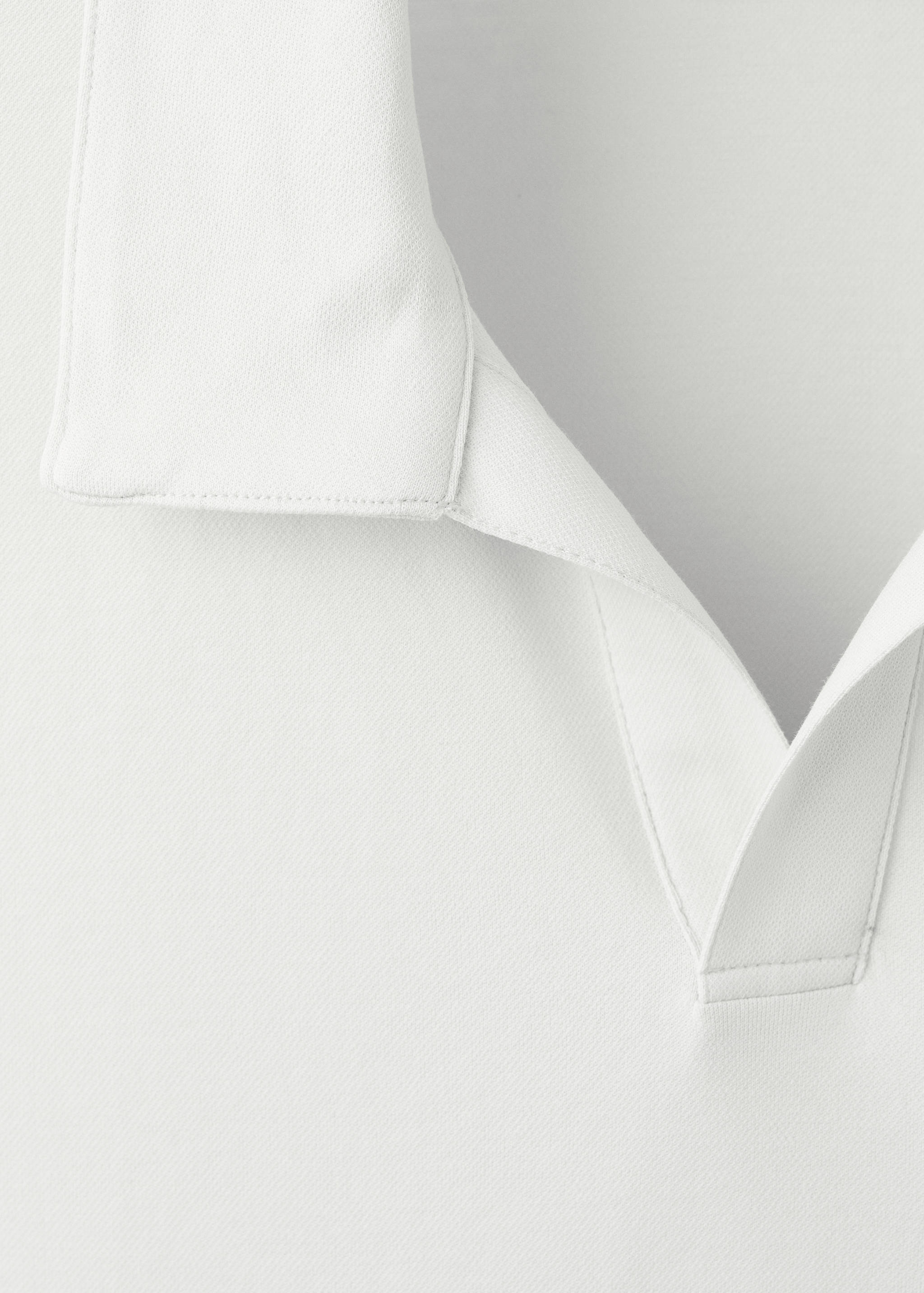 Cotton piqué polo shirt - Details of the article 8