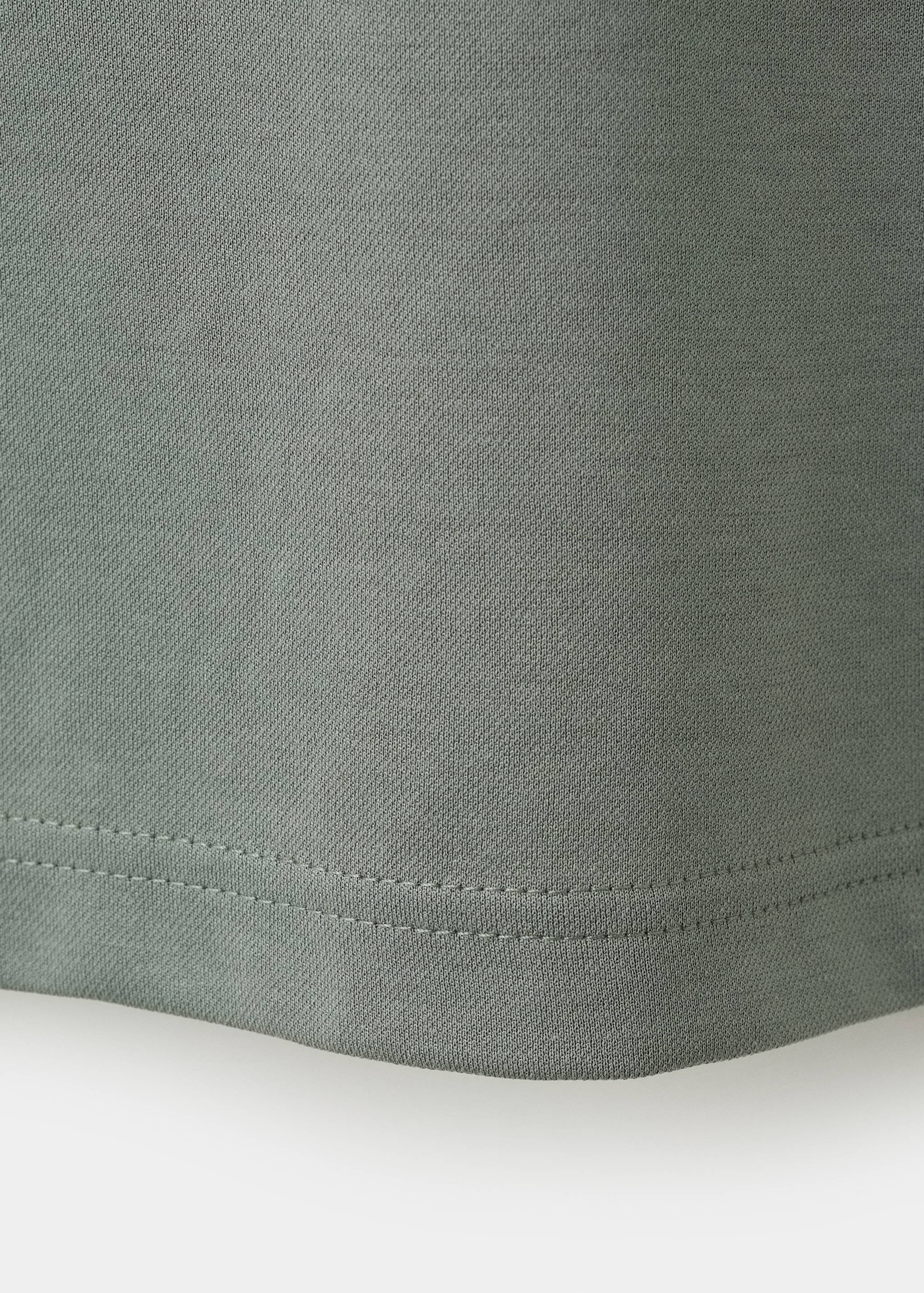 Cotton piqué polo shirt - Details of the article 8