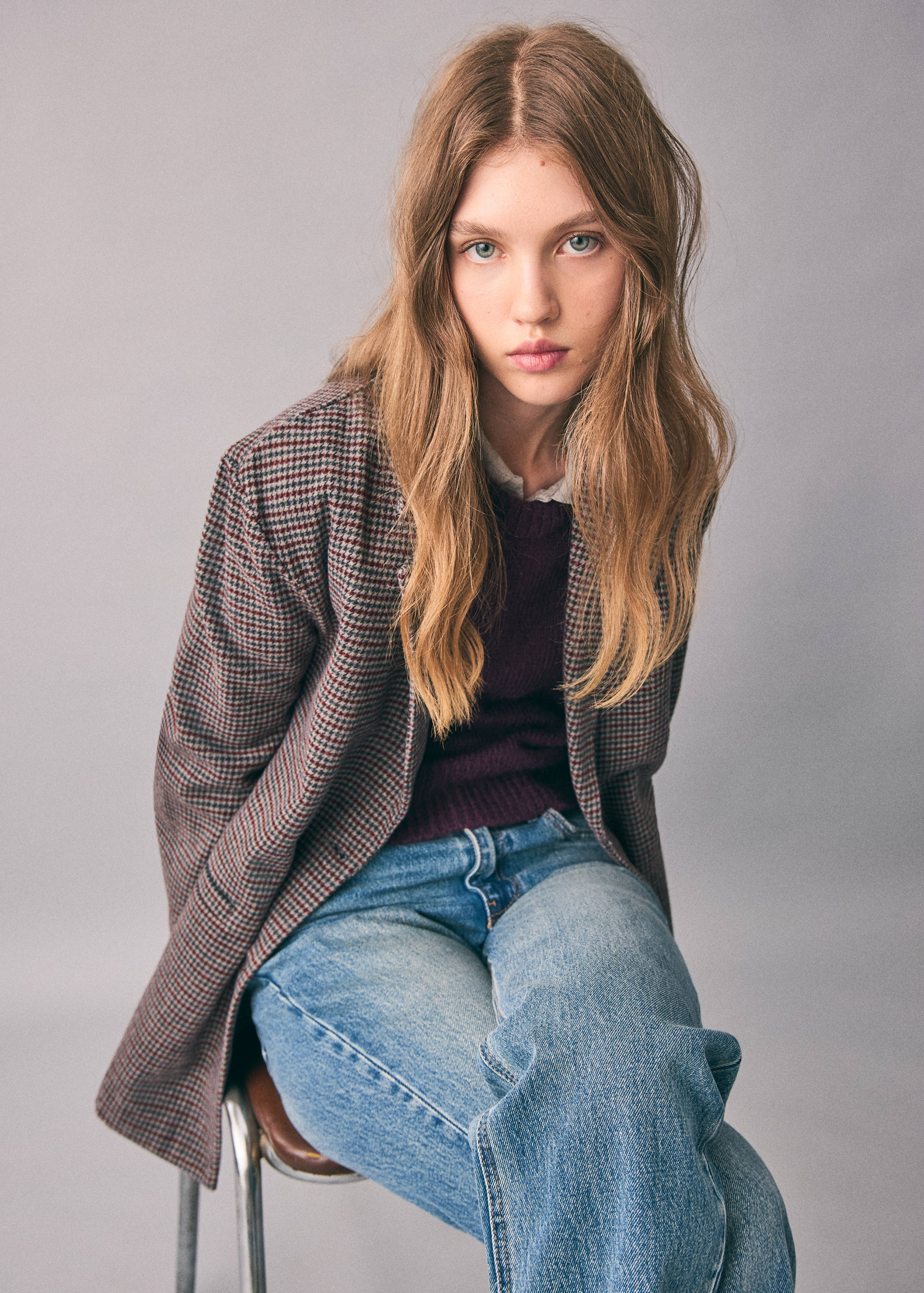 Hundtandsmönstrad jacka - Detaljer om artikeln 2