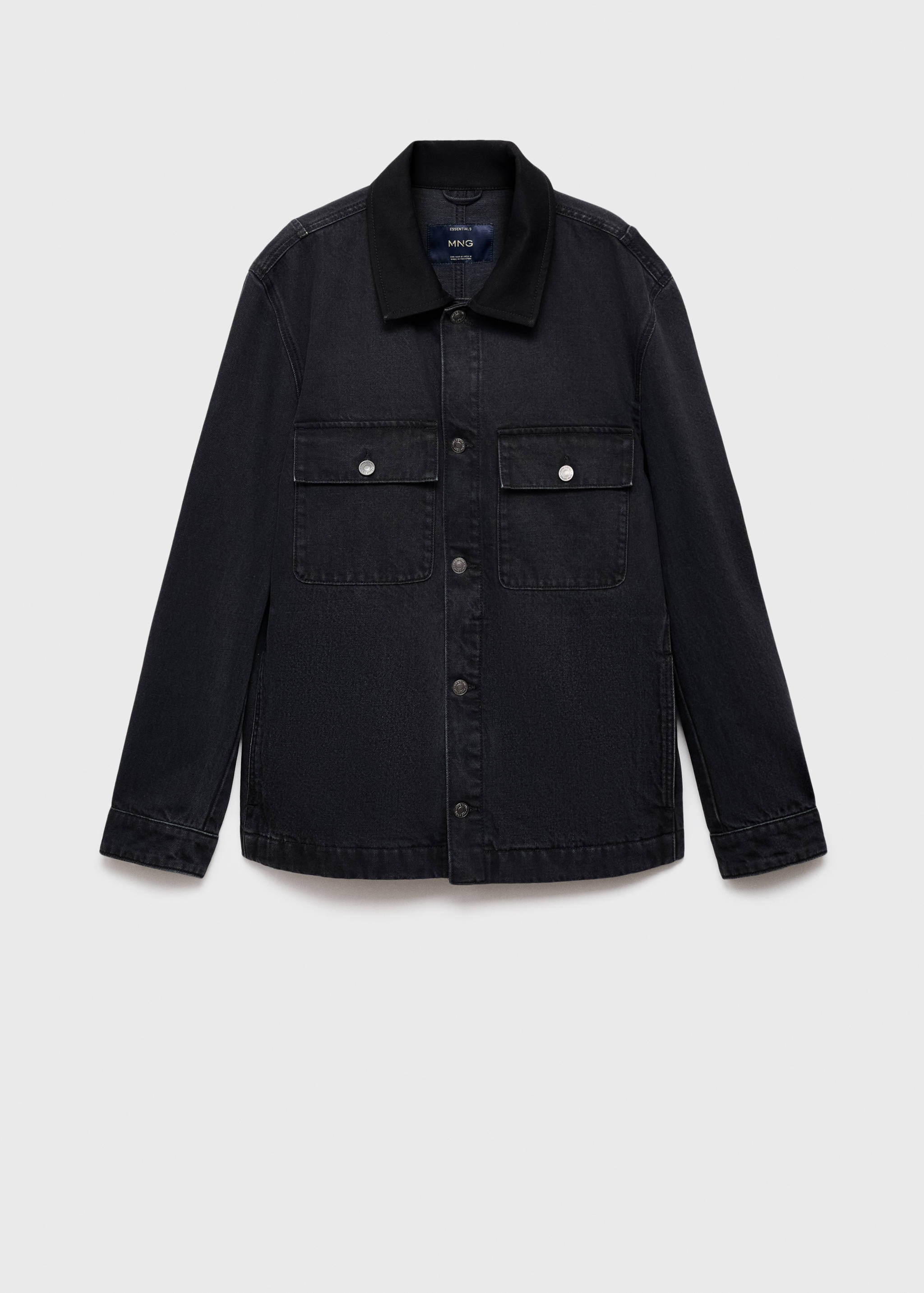 Джинсовая куртка с карманами - Изделие без модели