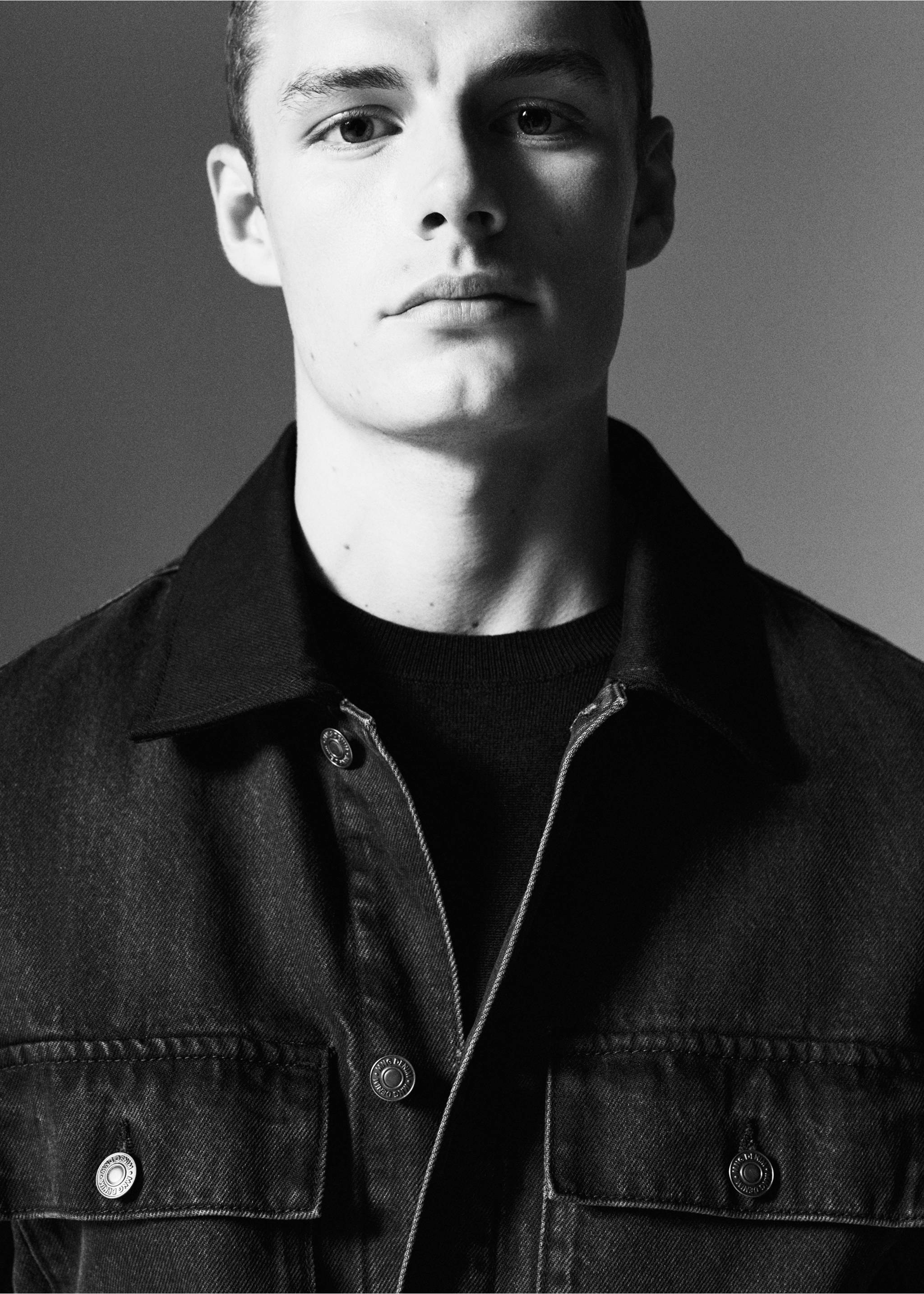 Cazadora vaquera bolsillos - Detalle del artículo 3, Denim negro. Ref: 17075968-00.