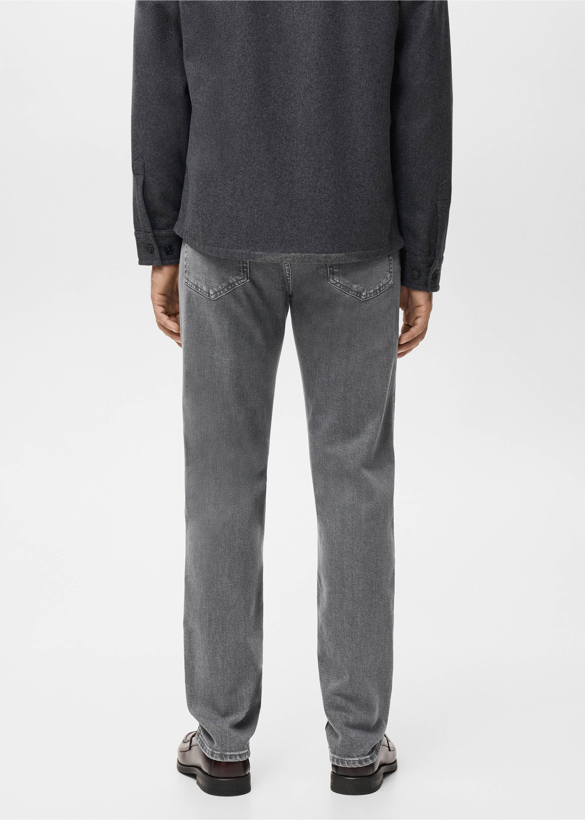 Jeans Patrick slim fit Ultra Soft Touch - Reverso del artículo, Gris. Ref: 17075969-00.