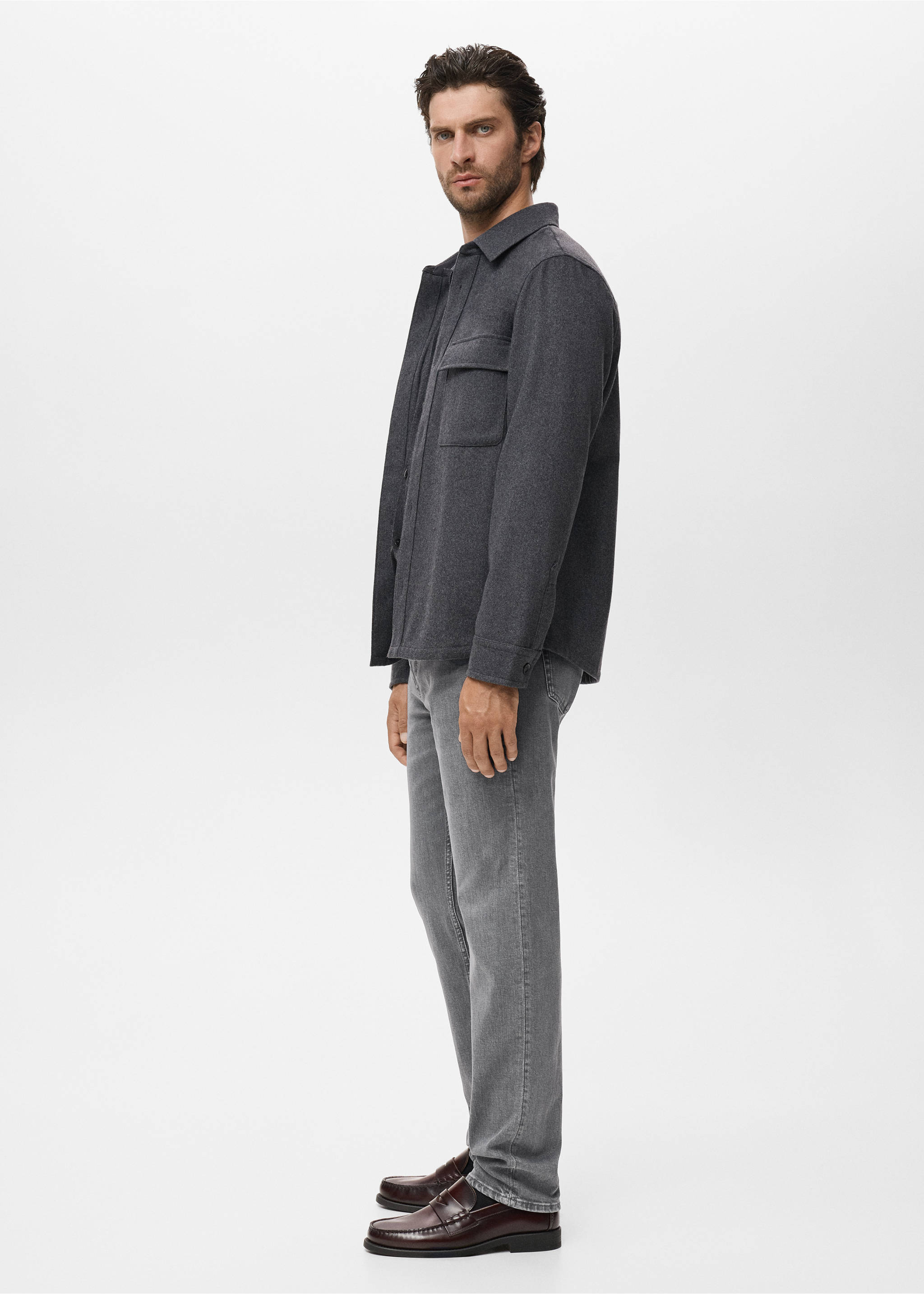 Jeans Patrick slim fit Ultra Soft Touch - Detalle del artículo 2, Gris. Ref: 17075969-00.