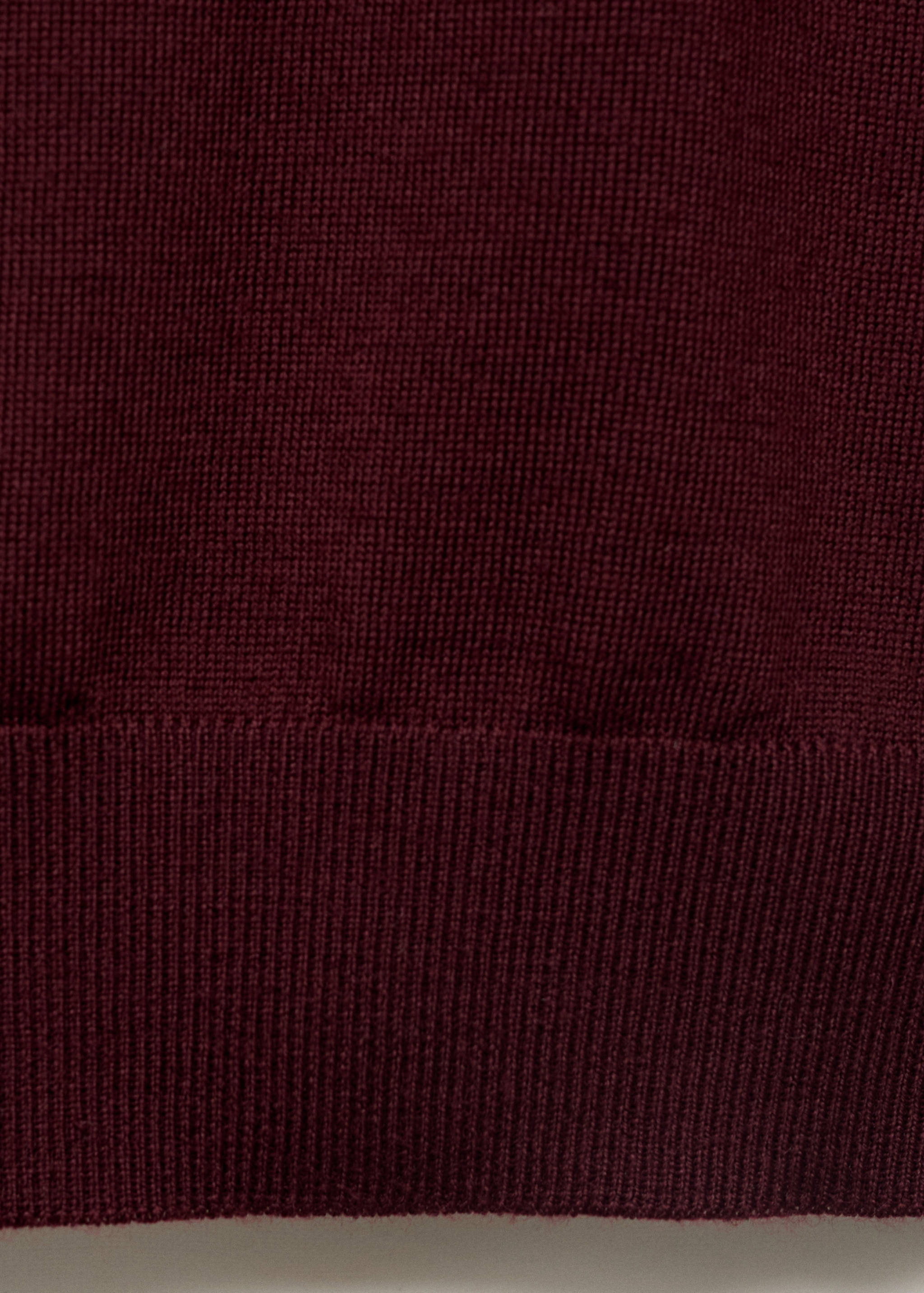 100% merino wool crew neck sweater - Details of the article 0