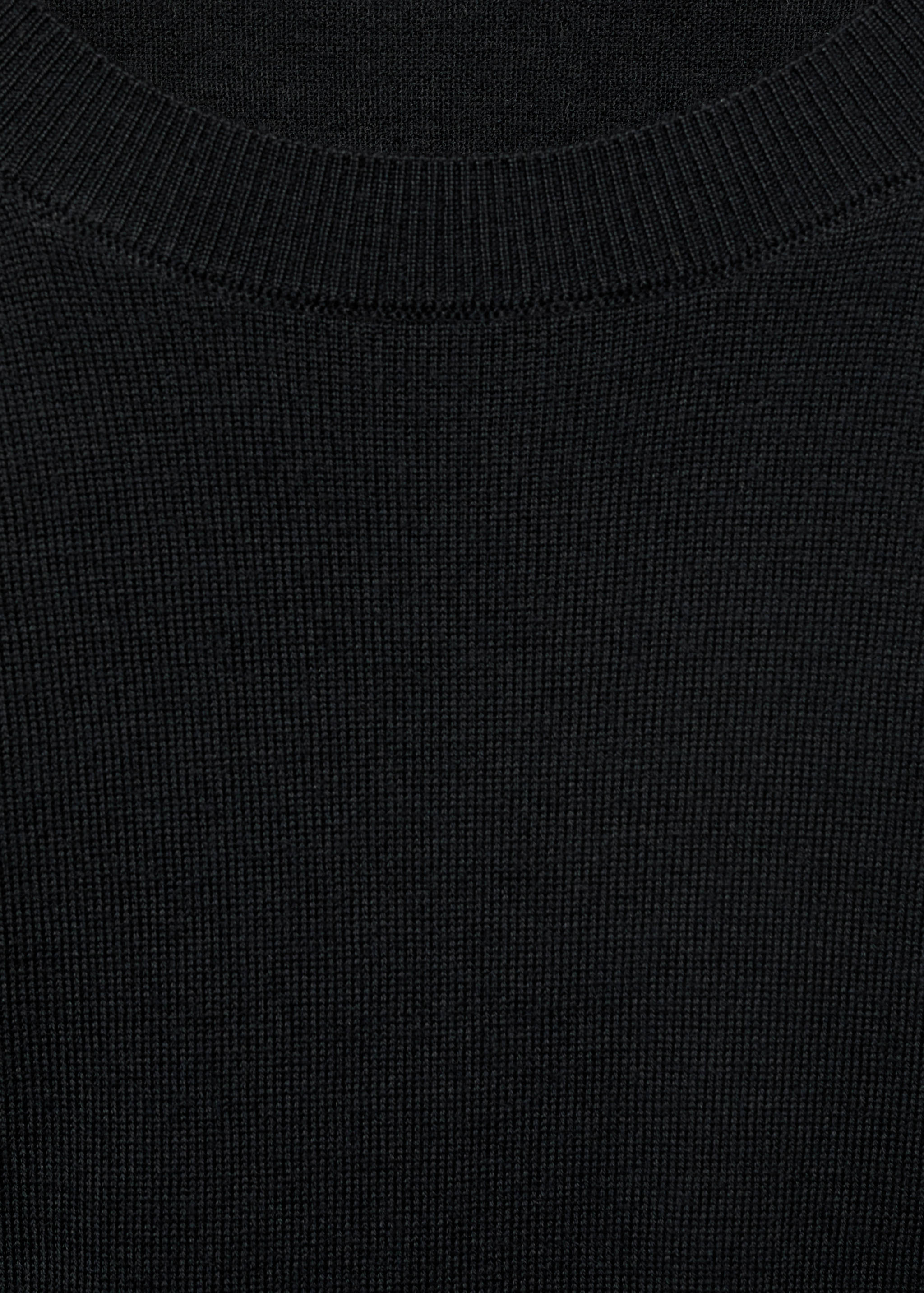 100% merino wool crew neck sweater - Details of the article 0