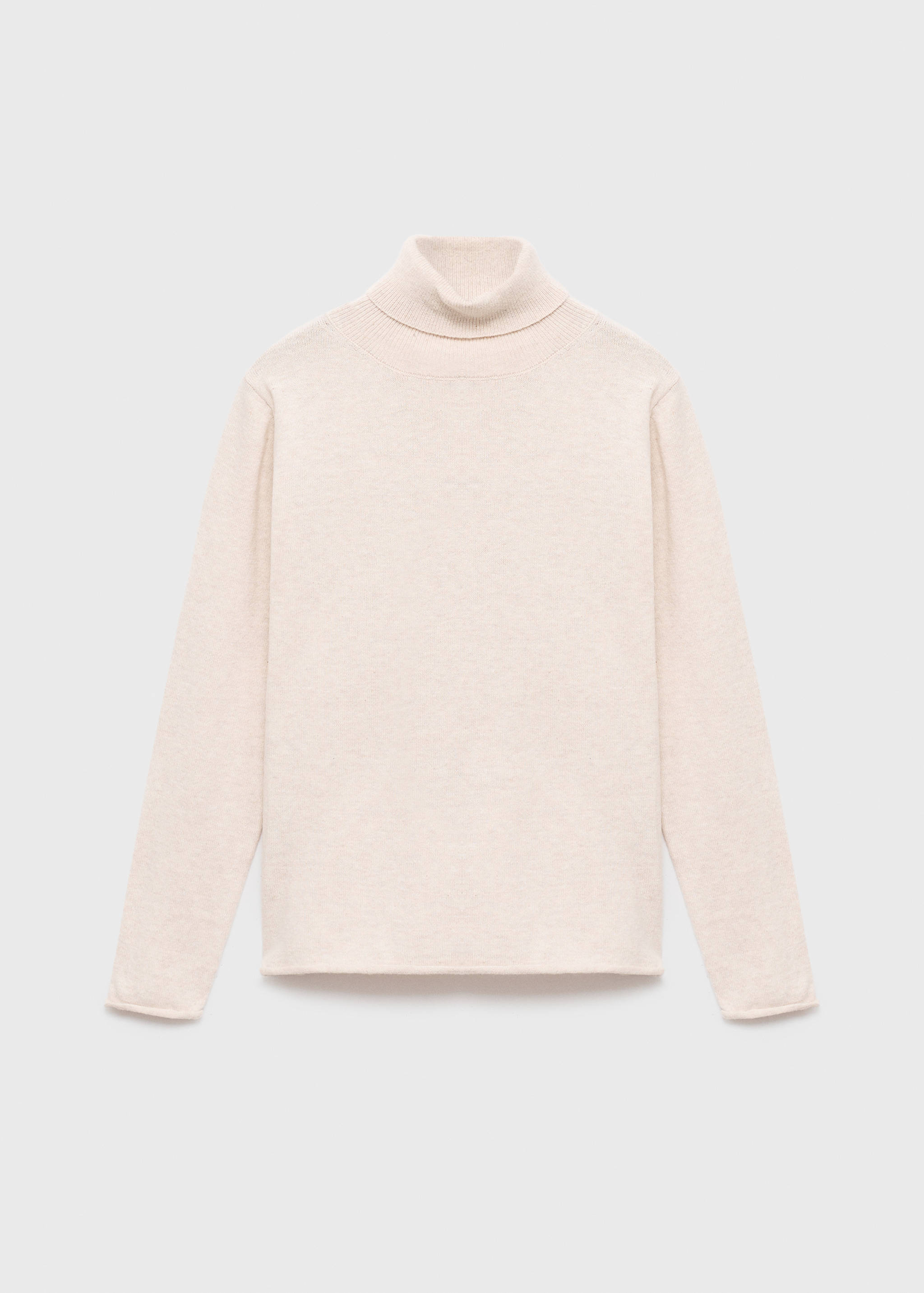 Turtleneck knit sweater - Article without model