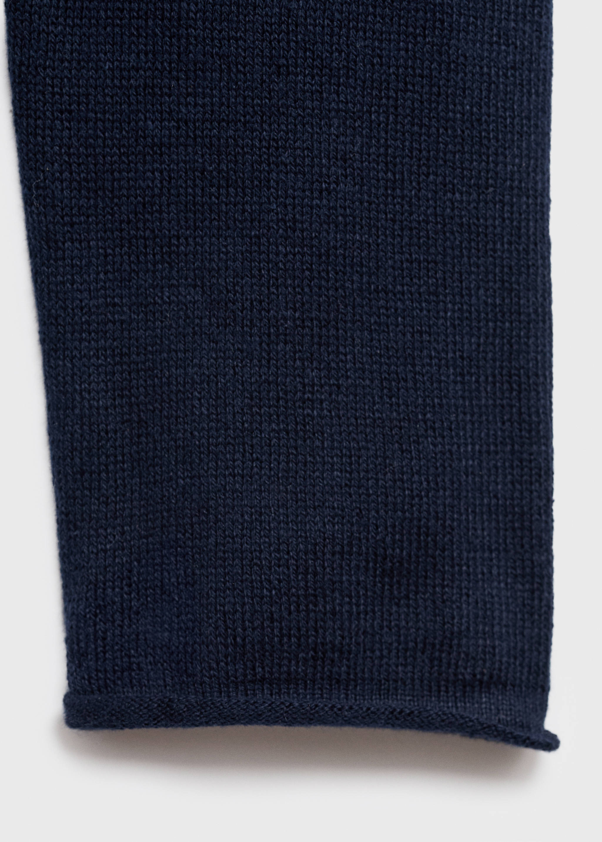 Turtleneck knit sweater - Details of the article 0