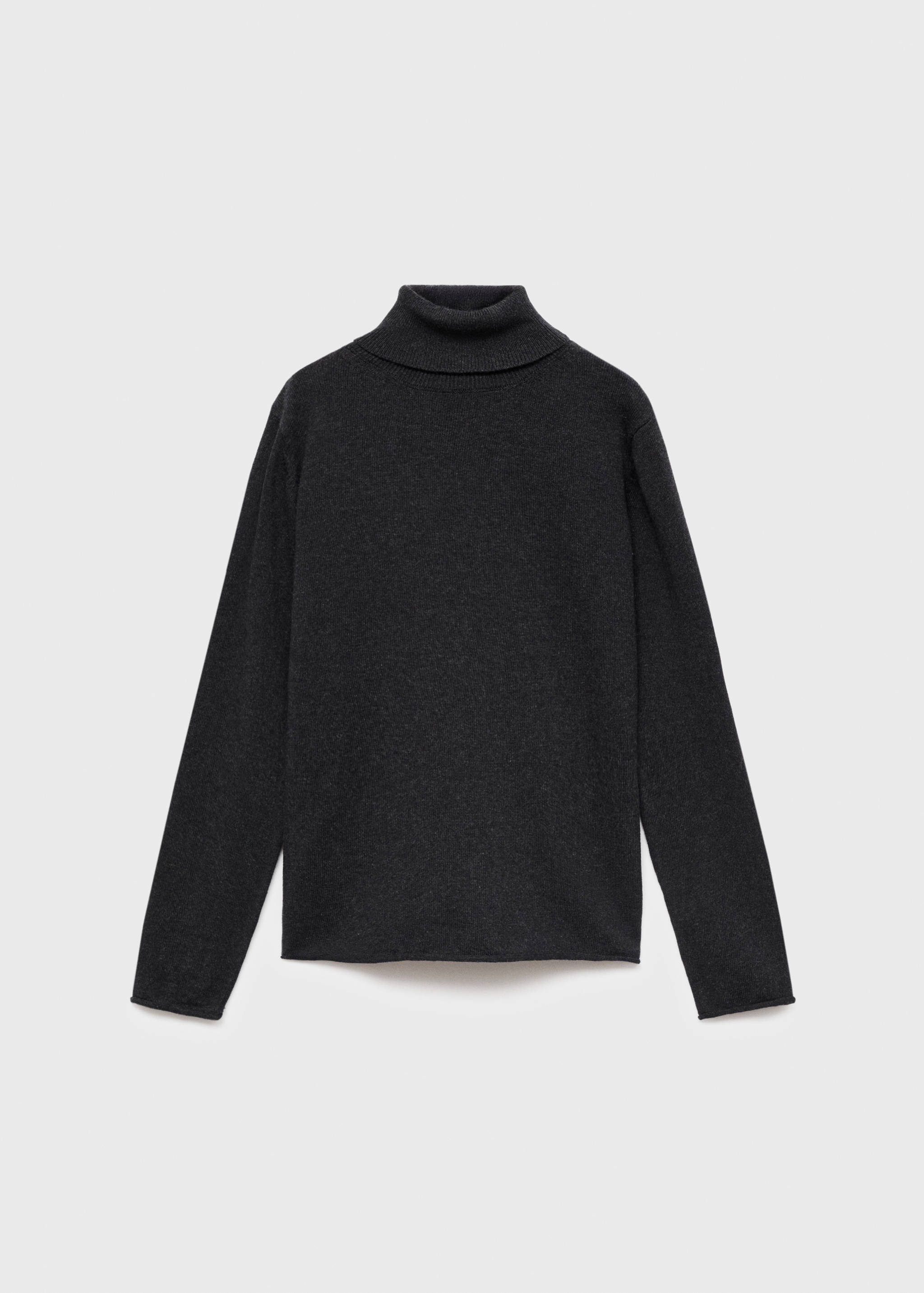 Turtleneck knit sweater - Article without model