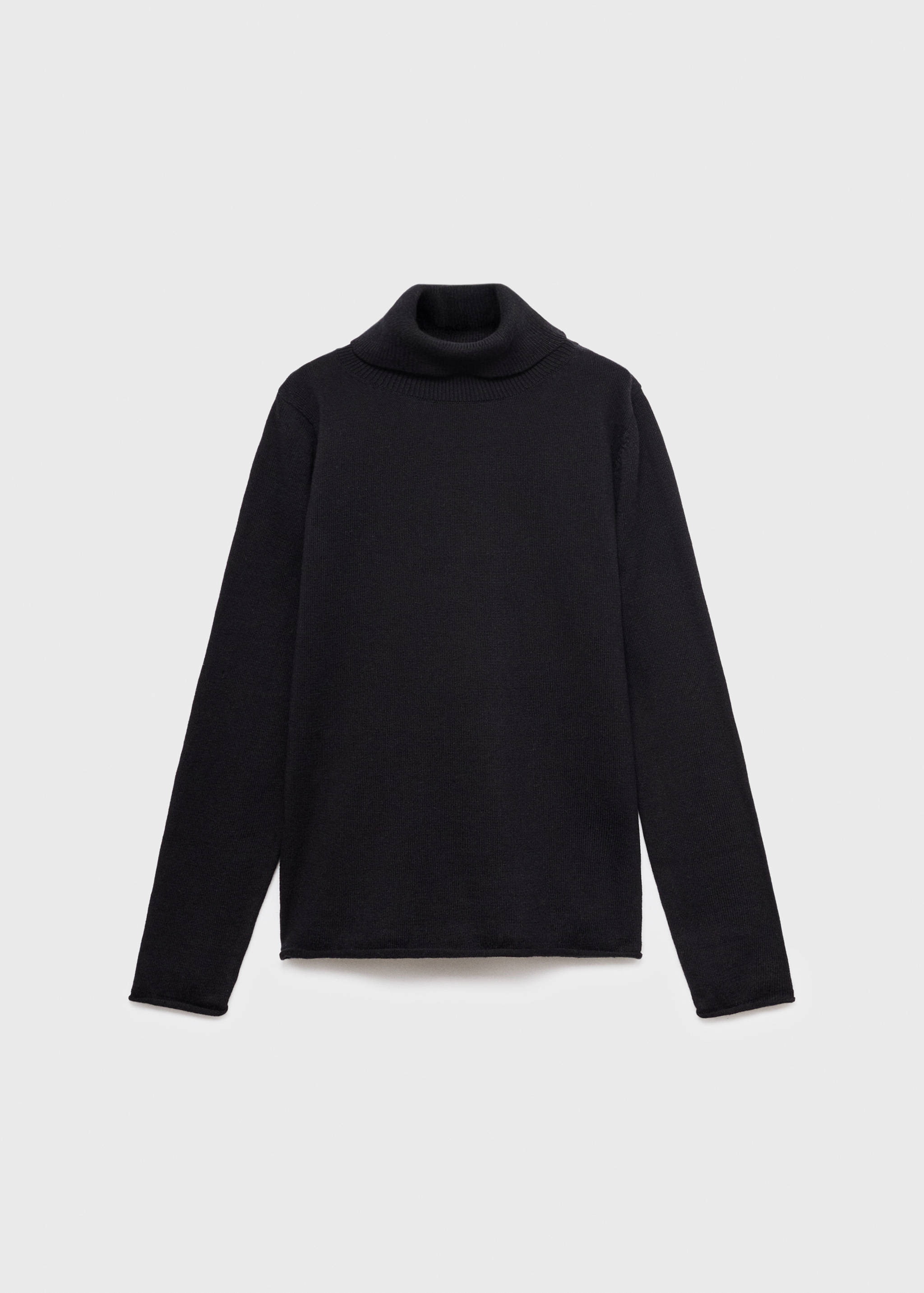 Turtleneck knit sweater - Article without model