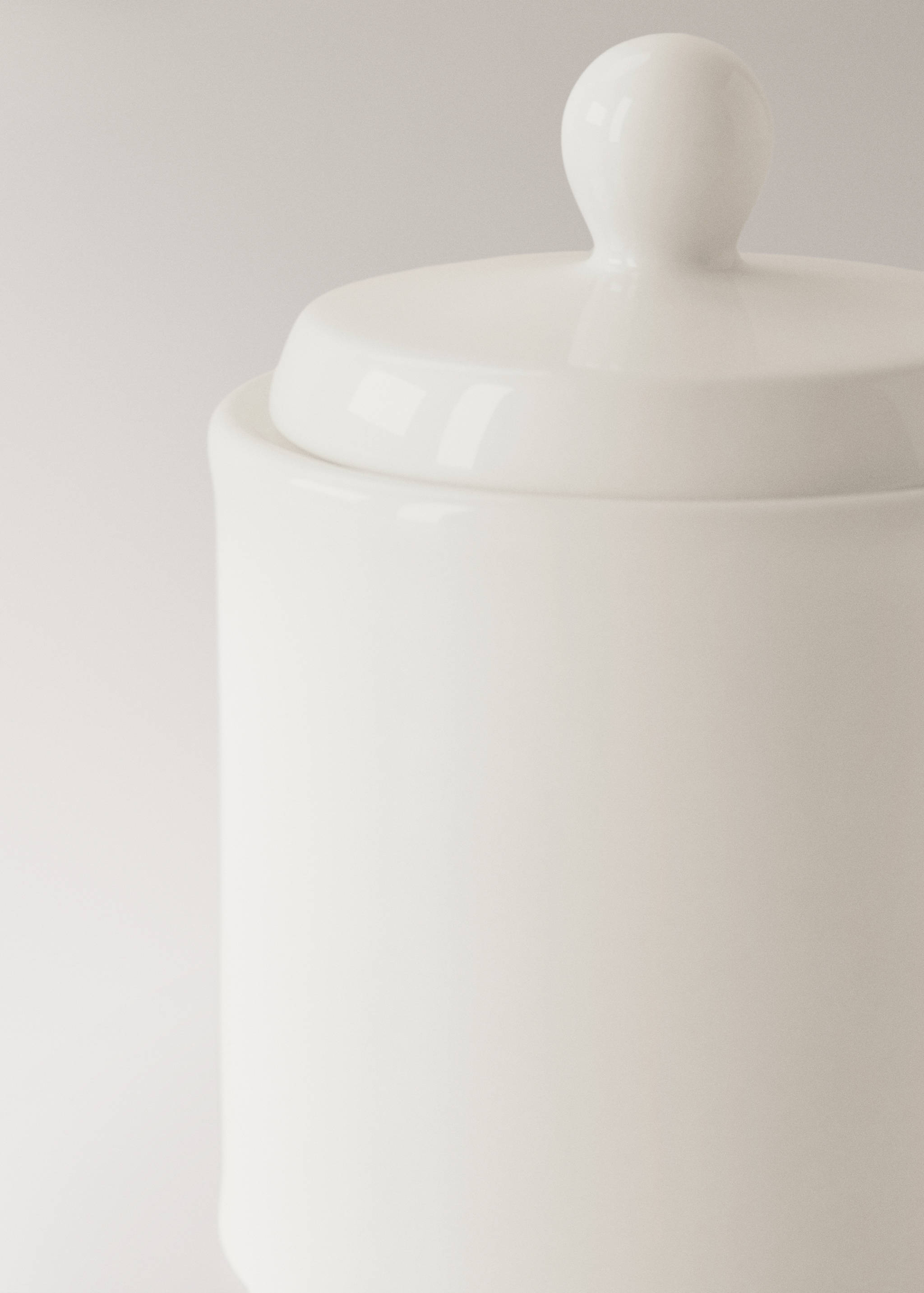 Ultra-light bone china sugar bowl - Details of the article 2
