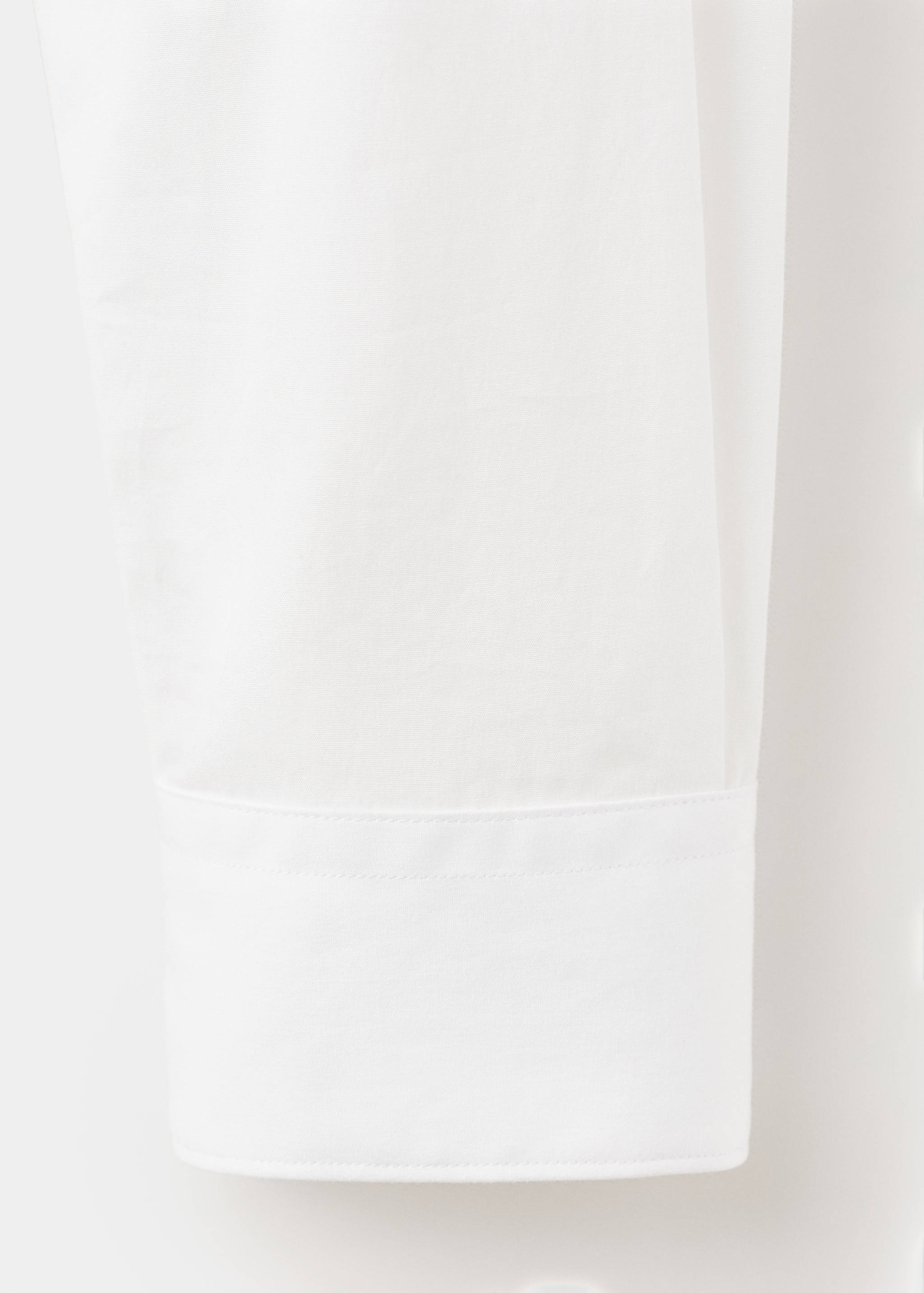 100% cotton slim-fit shirt - Details of the article 0