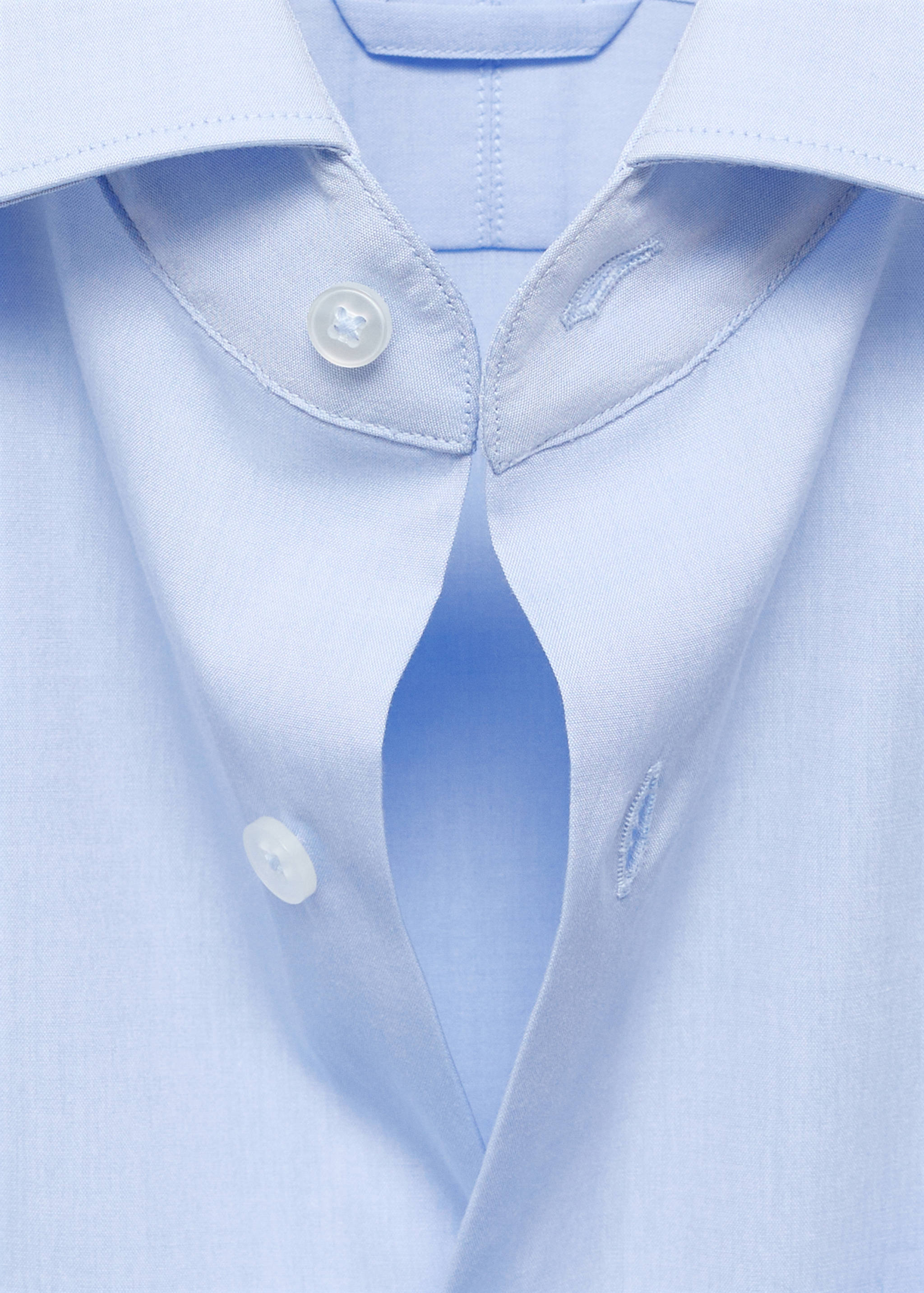 100% cotton slim-fit shirt - Details of the article 8