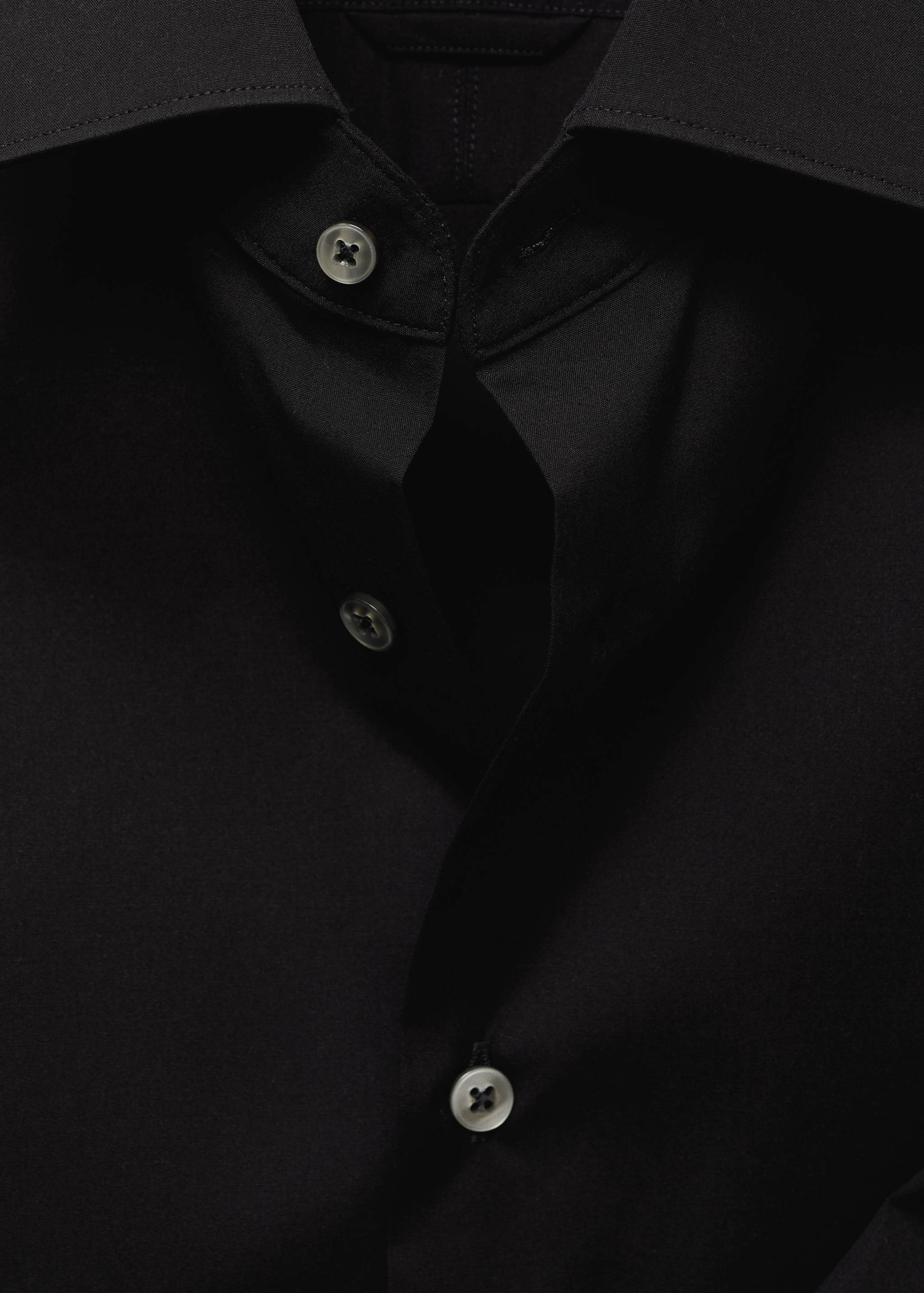 100% cotton slim-fit shirt - Details of the article 8