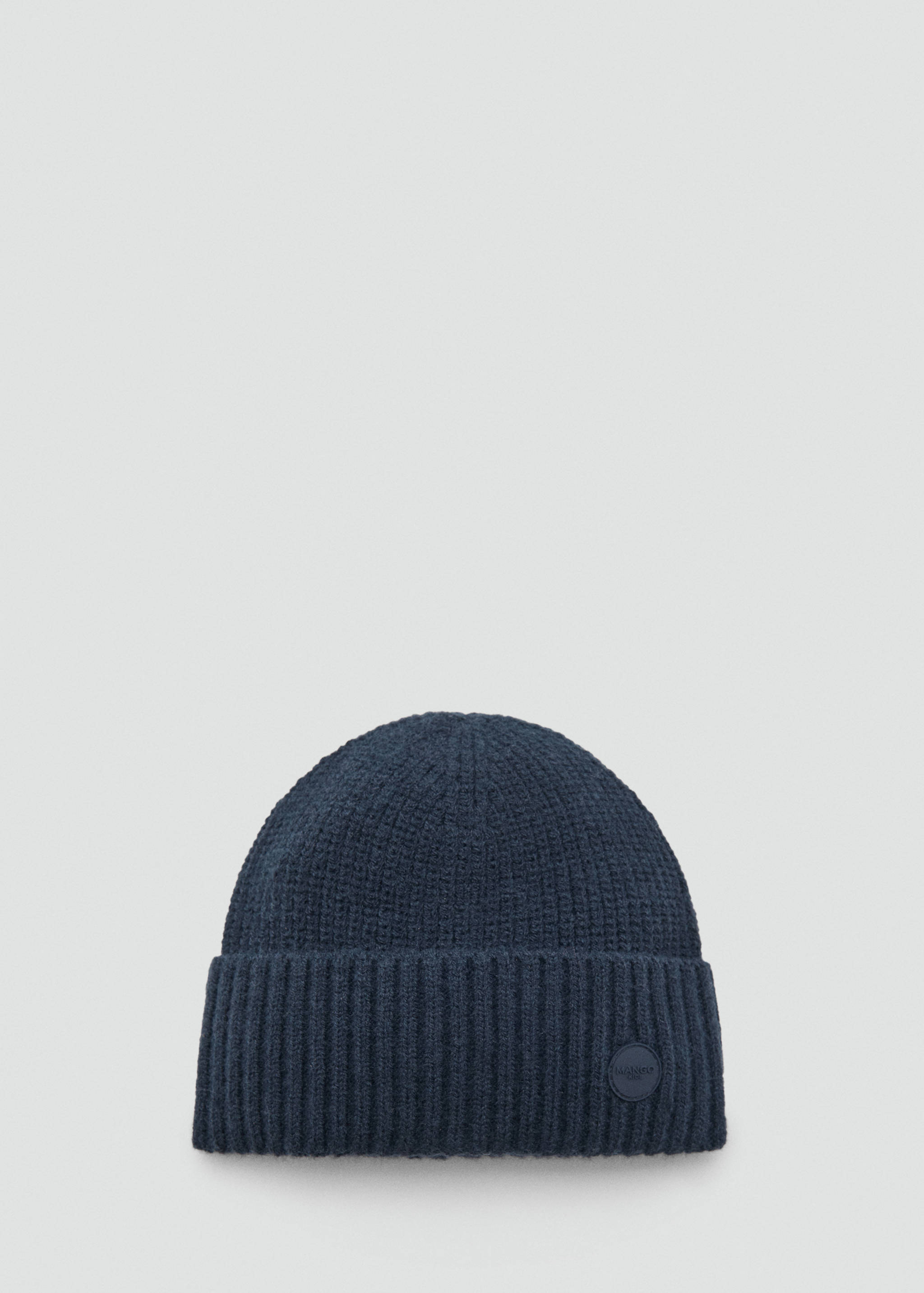 Knitted hat with turn-up - Article without model