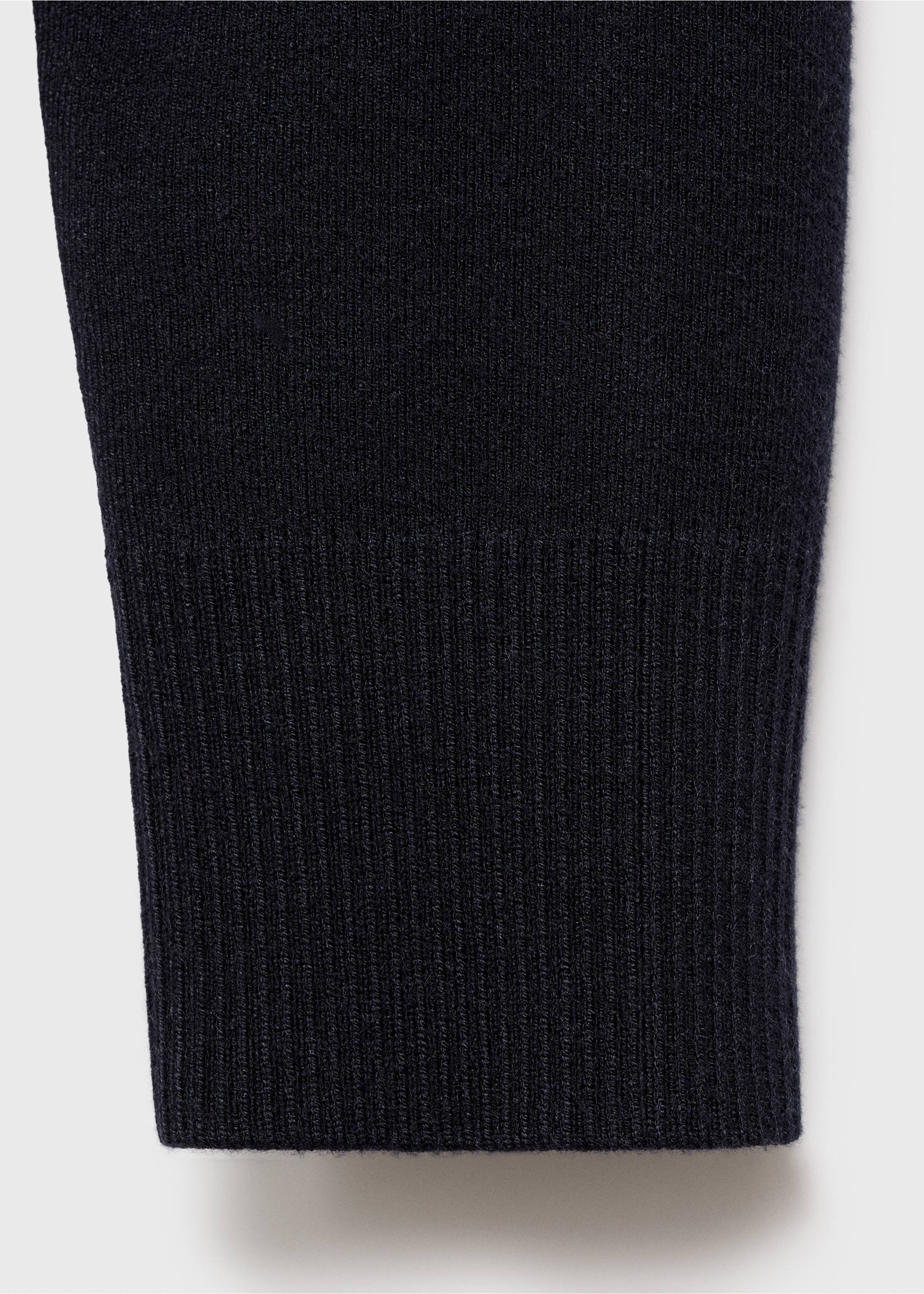 Cross-over cardigan with jewel button - Details of the article 0, Dark Navy. Ref: 17075982-00.