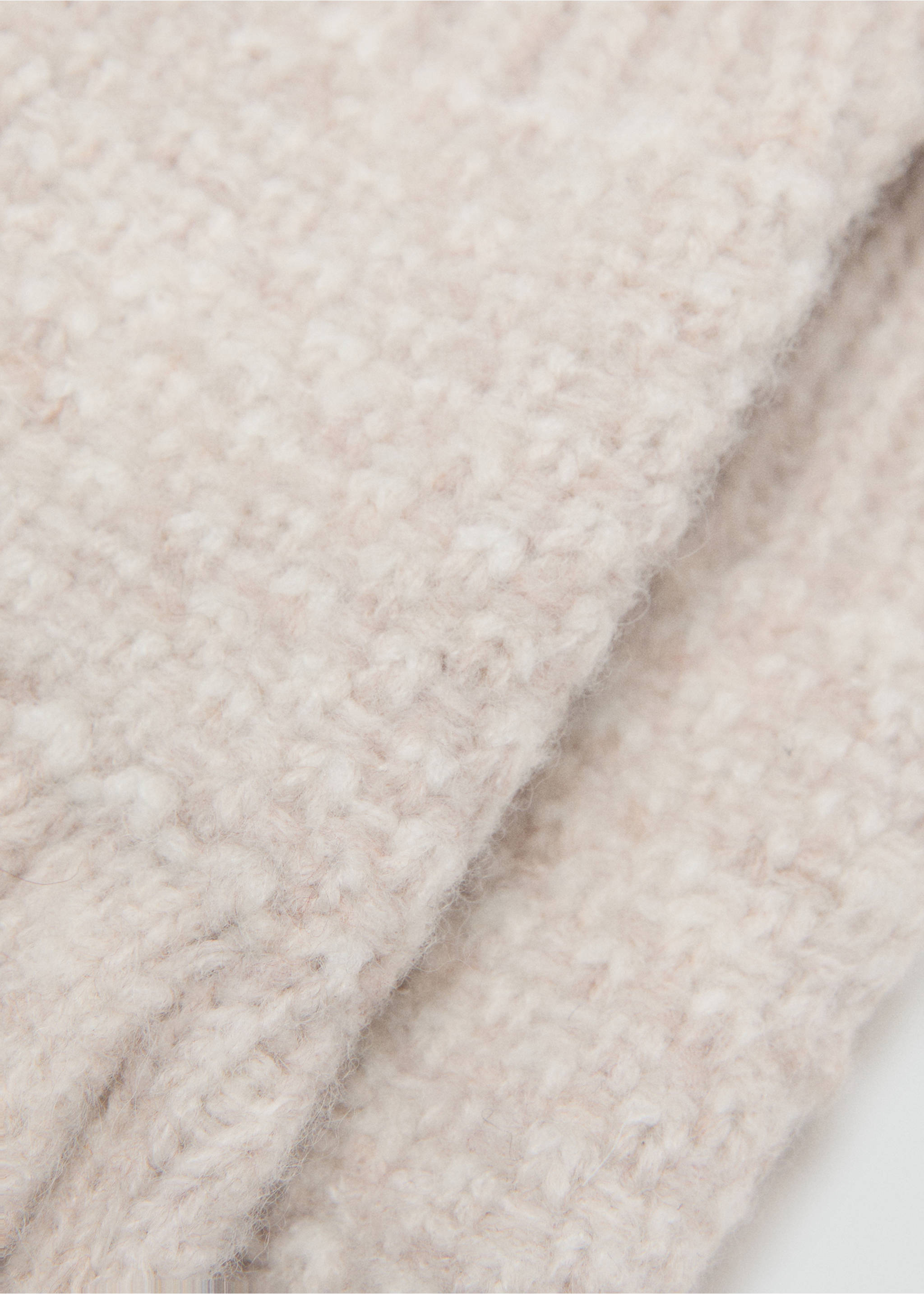 Gants maille combinés - Plan moyen, Sable. Ref: 17075983-00.