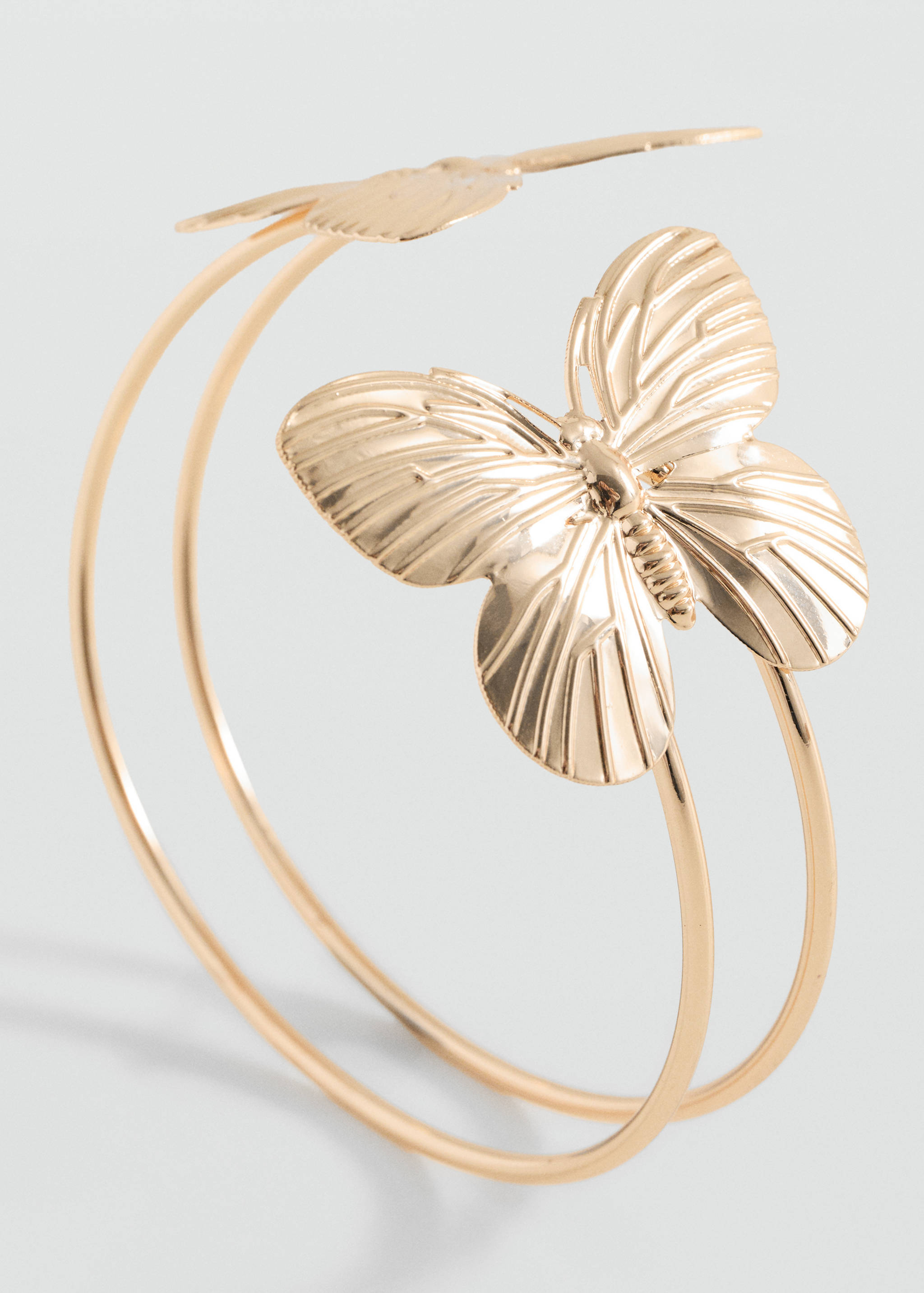 Pulseira rígida de borboletas - Plano médio
