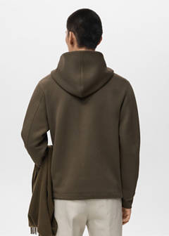 Zip-up hoodie — Olive Green 3