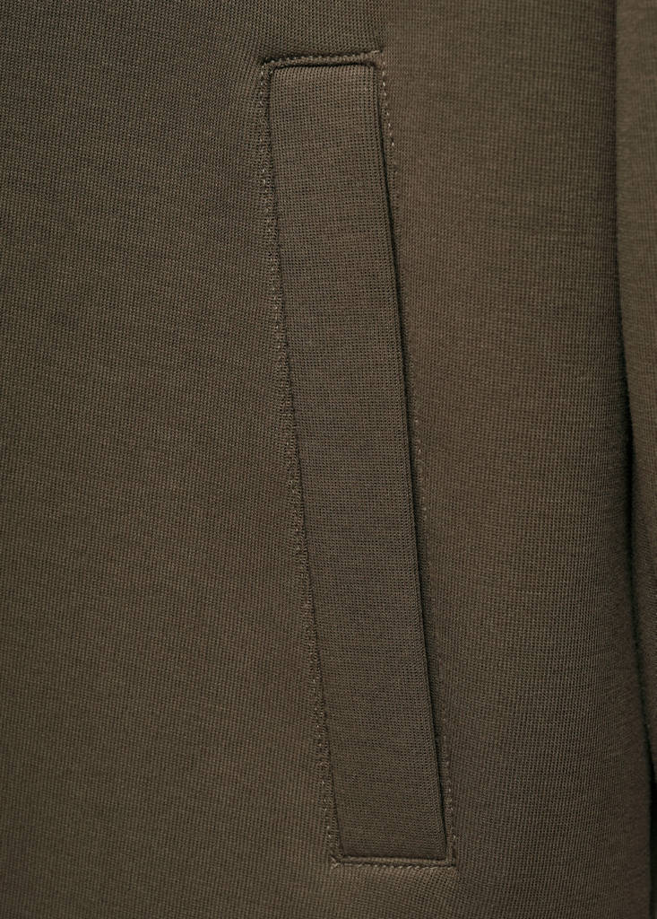 Zip-up hoodie — Olive Green