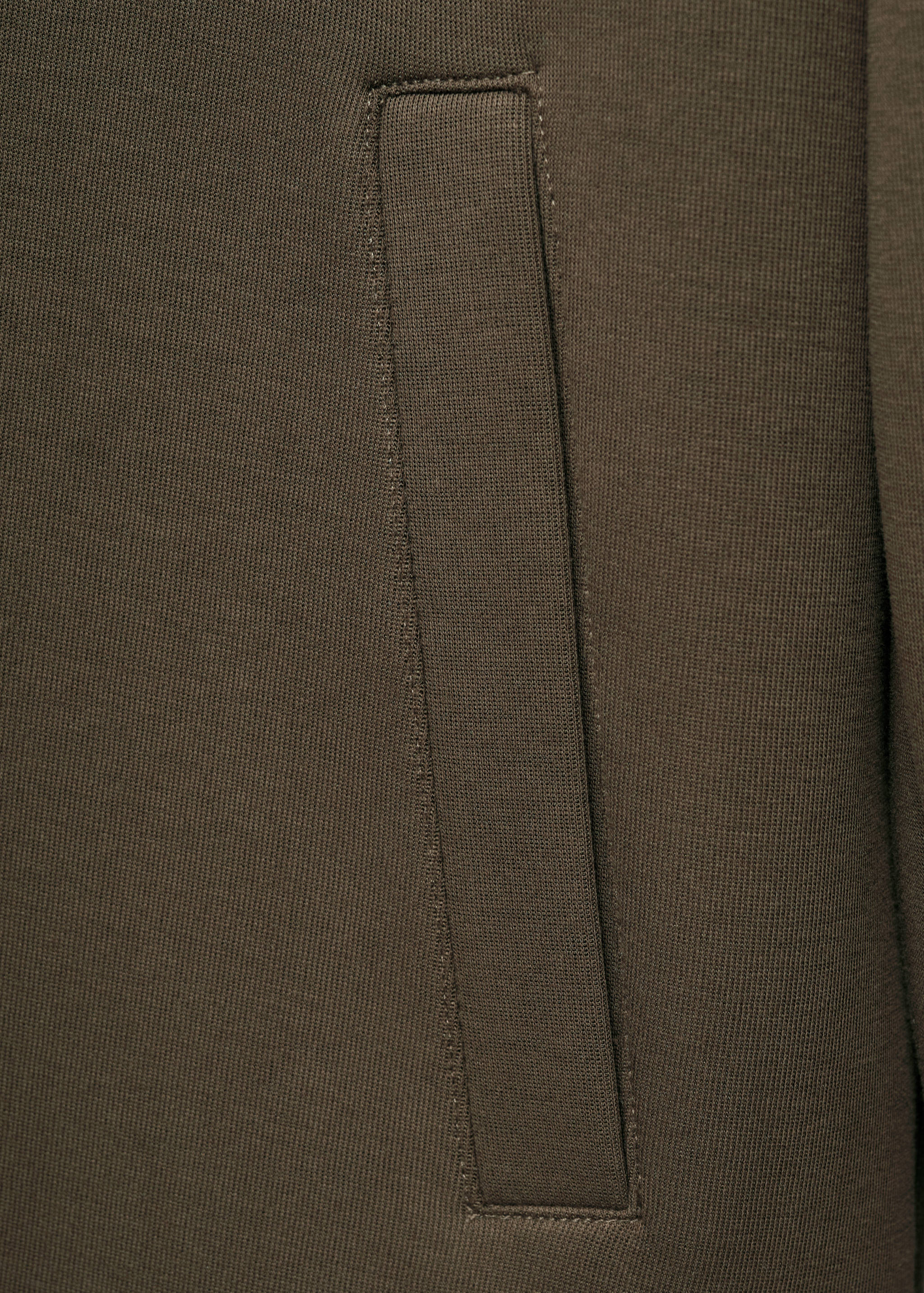 Sweatshirt com fecho de correr e capuz - Pormenor do artigo 0