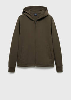 Zip-up hoodie — Olive Green 6