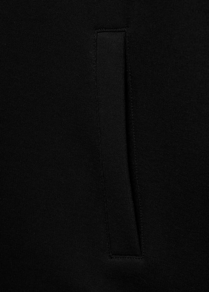 Zip-up hoodie — Black