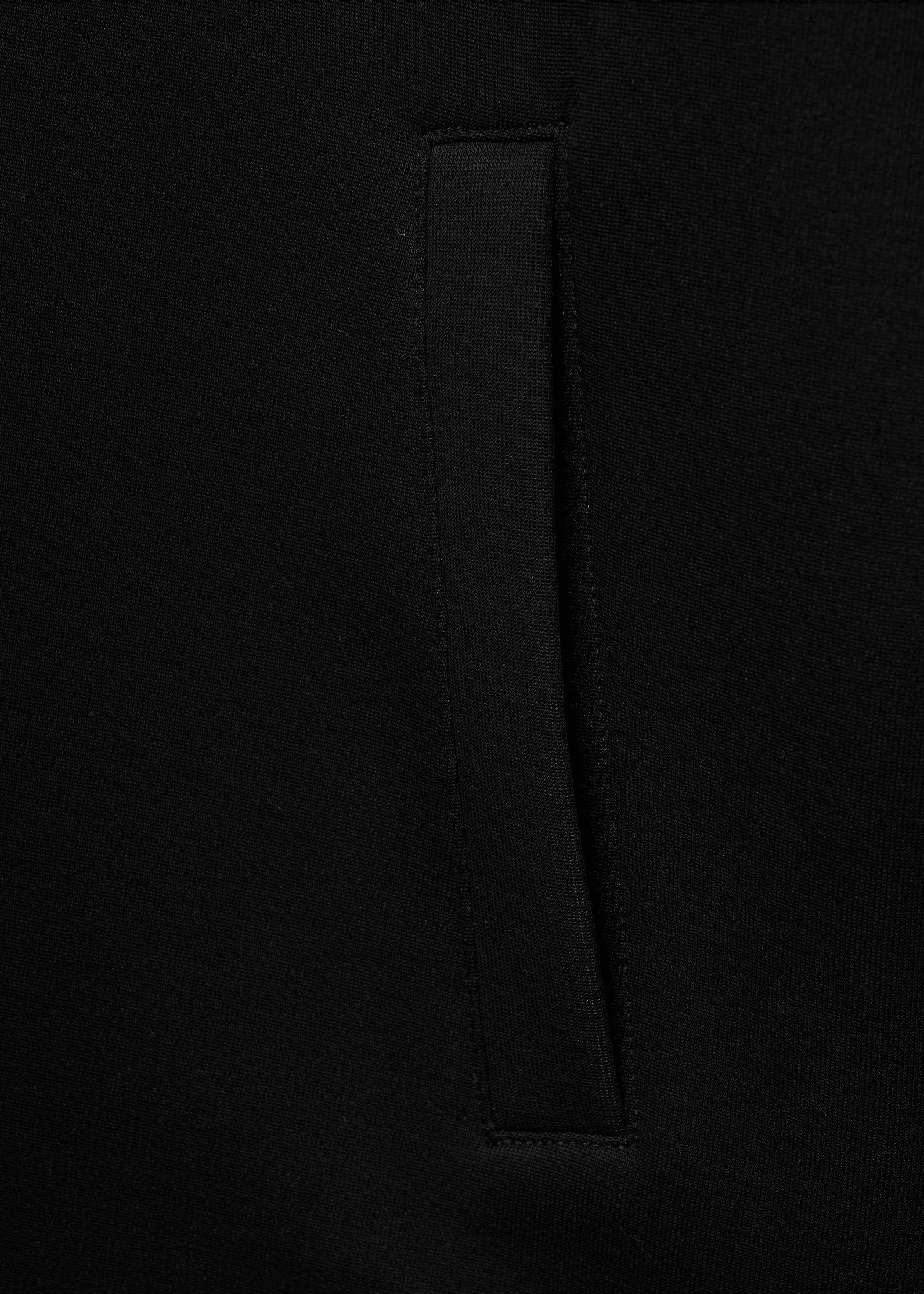 Sudadera cremallera capucha - Detalle del artículo 0, Negro. Ref: 17075998-00.