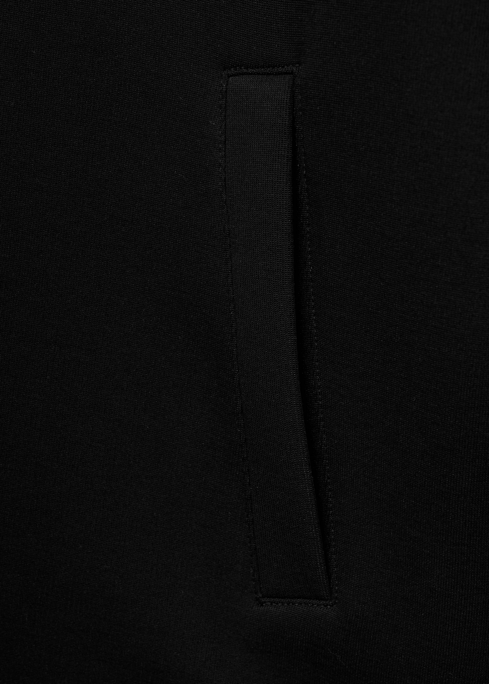 Sweatshirt com fecho de correr e capuz - Pormenor do artigo 0